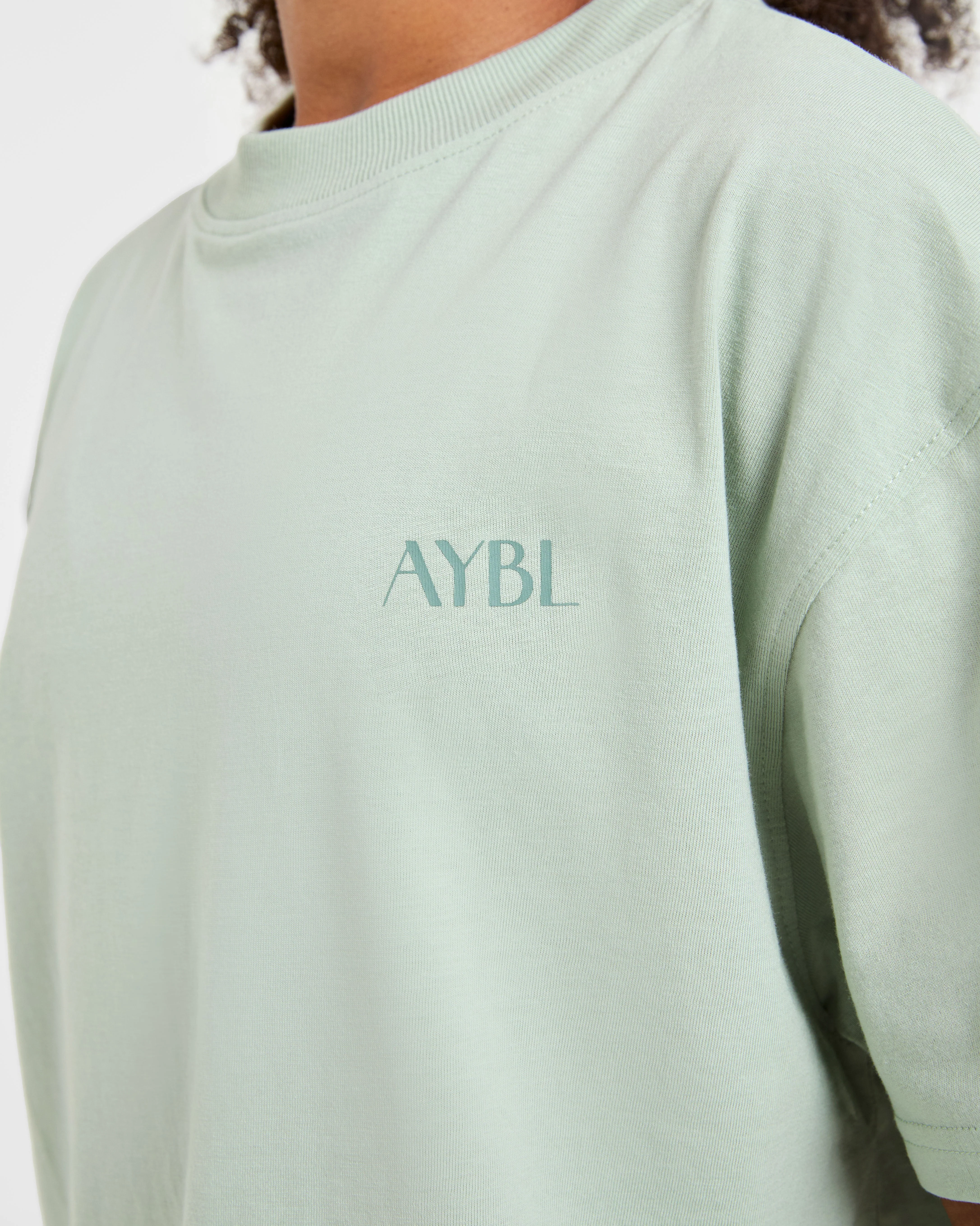 AYBL Wellness Oversized T Shirt - Vert - Image 5