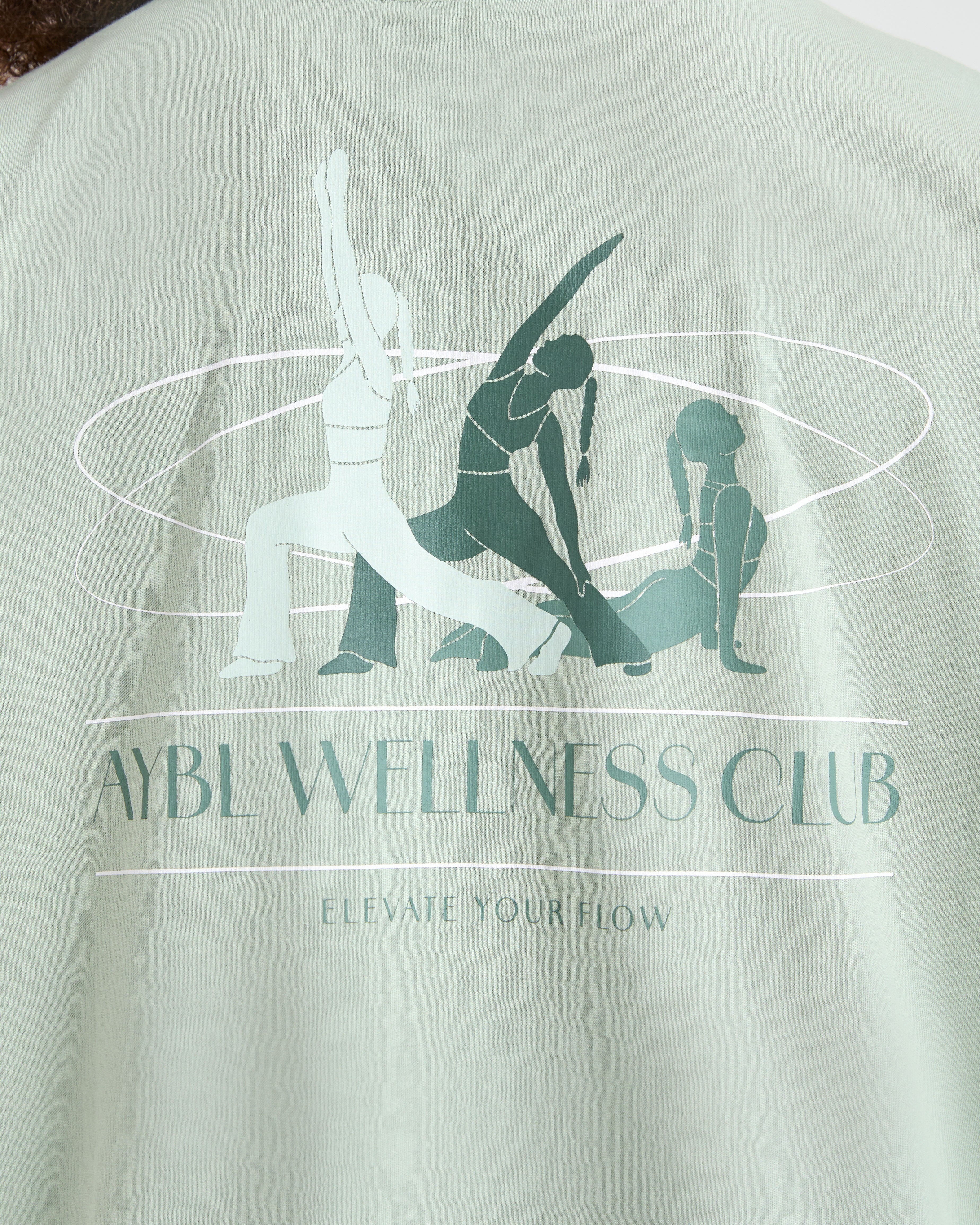 AYBL Wellness Oversized T Shirt - Vert - Image 6