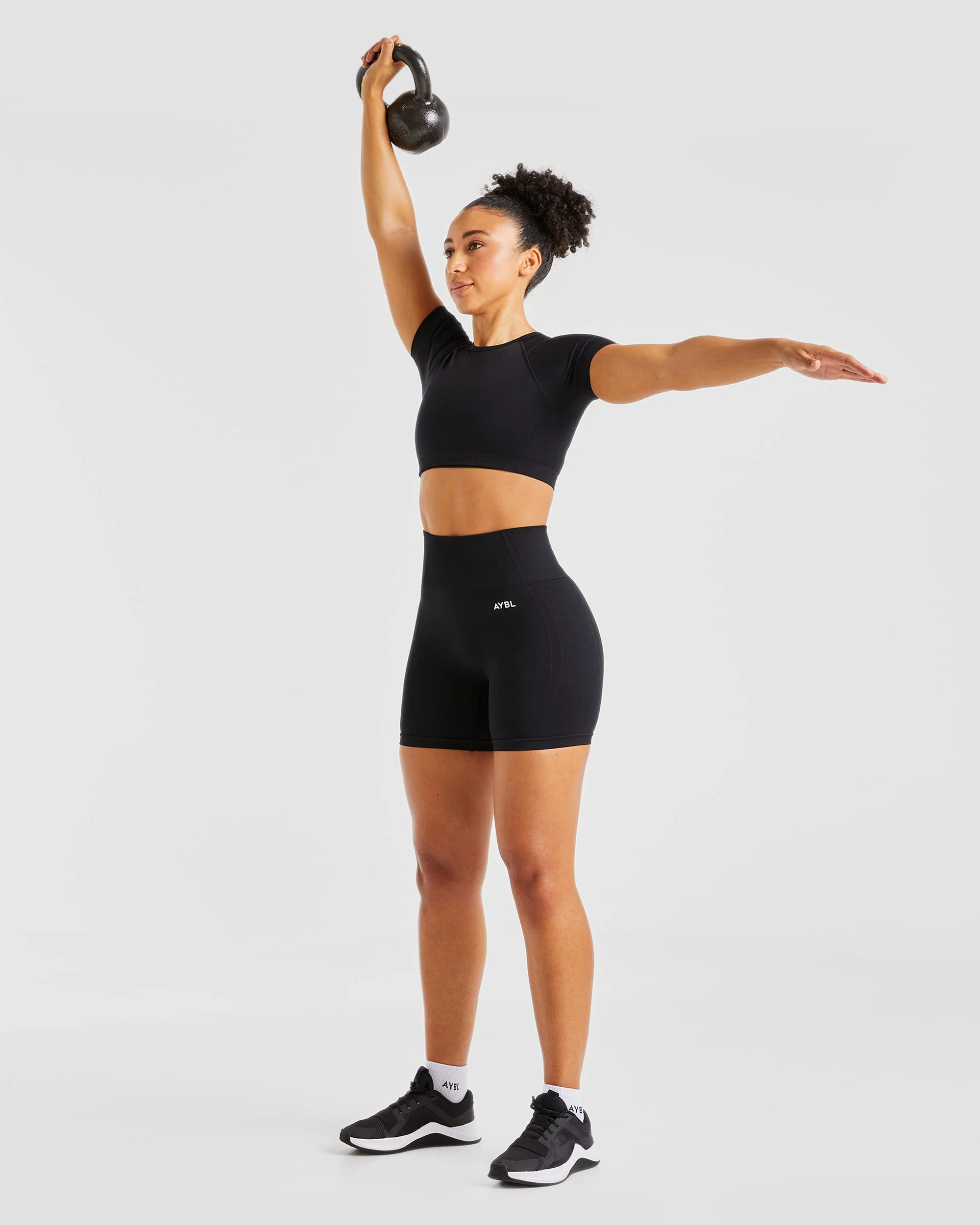 Balance V3 Seamless Cycling Shorts - Noir - Image 7