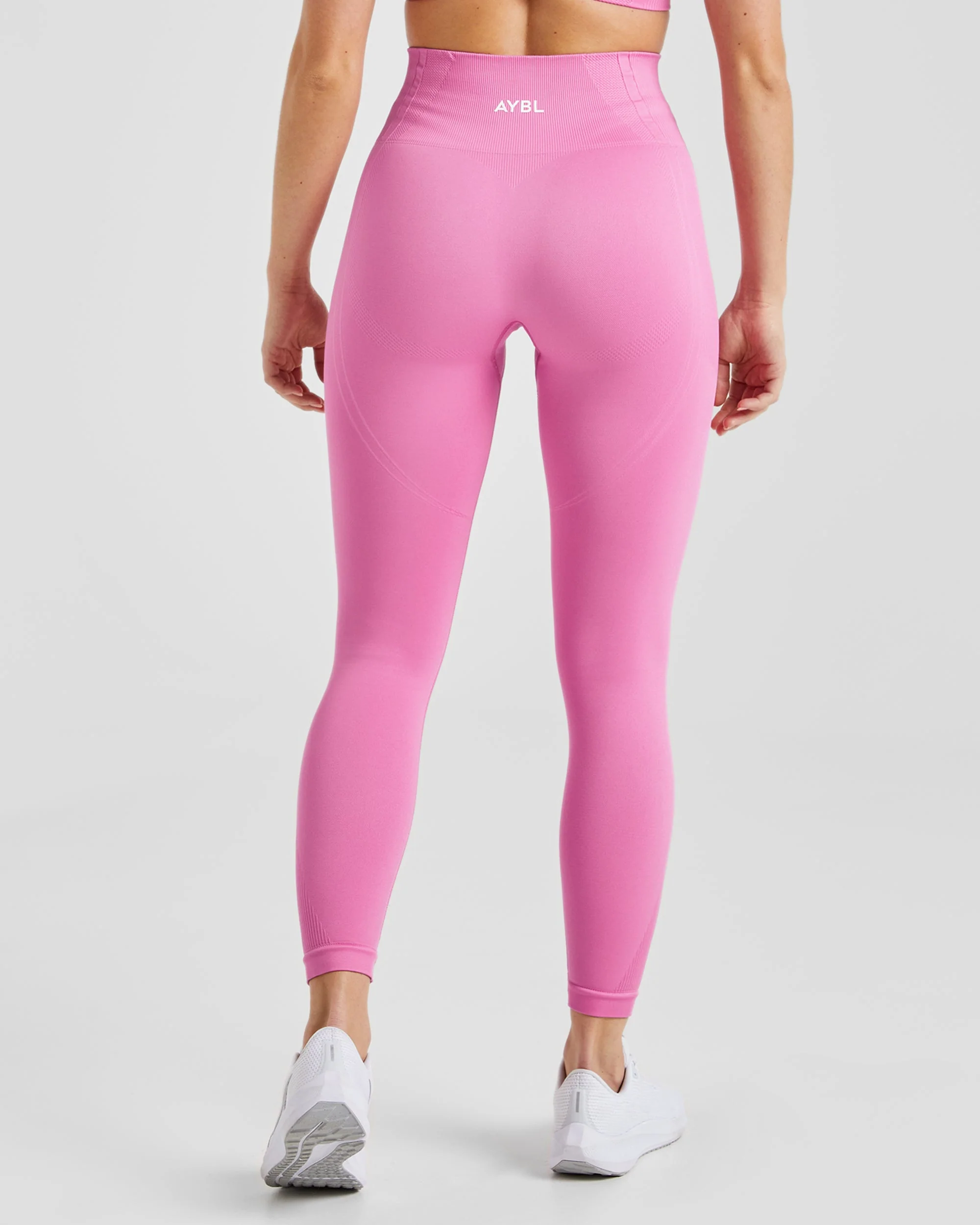 Balance V3 Seamless Leggings - Bubblegum Rose - Image 2