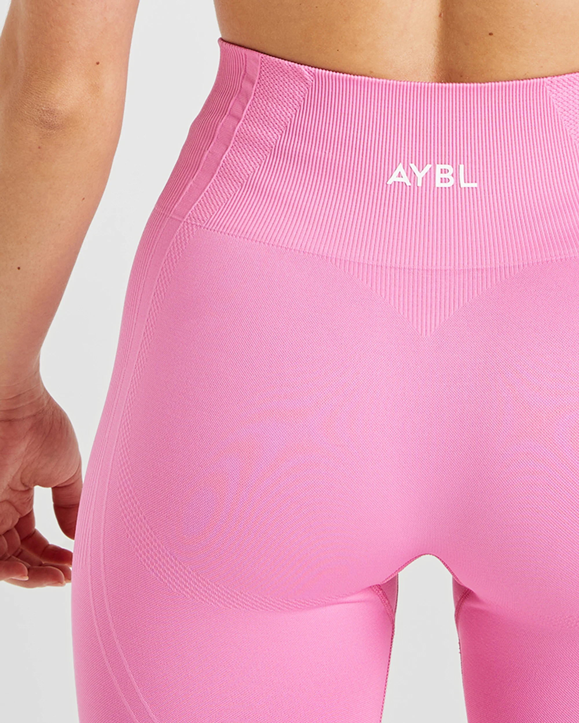 Balance V3 Seamless Leggings - Bubblegum Rose - Image 6