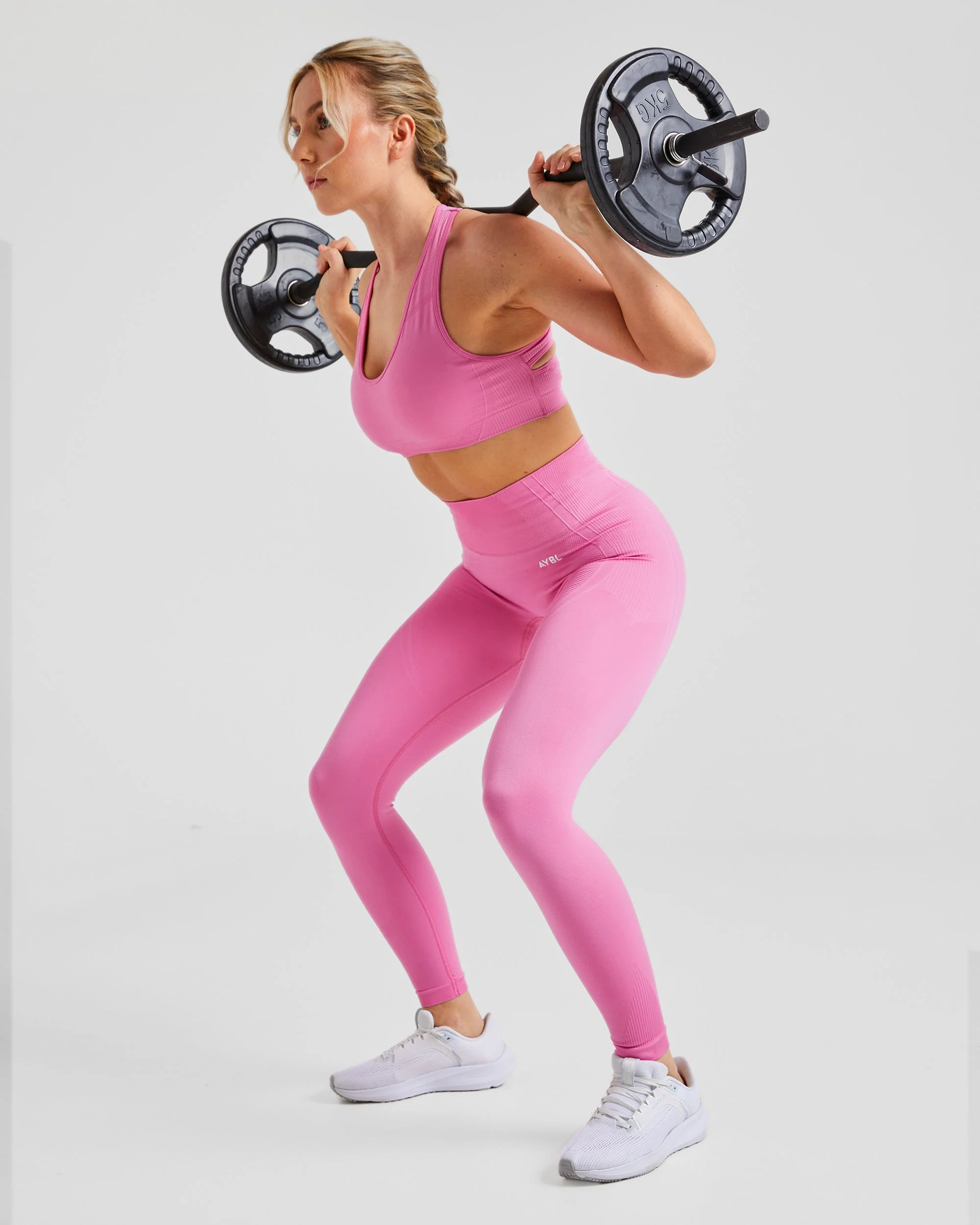 Balance V3 Seamless Leggings - Bubblegum Rose - Image 7