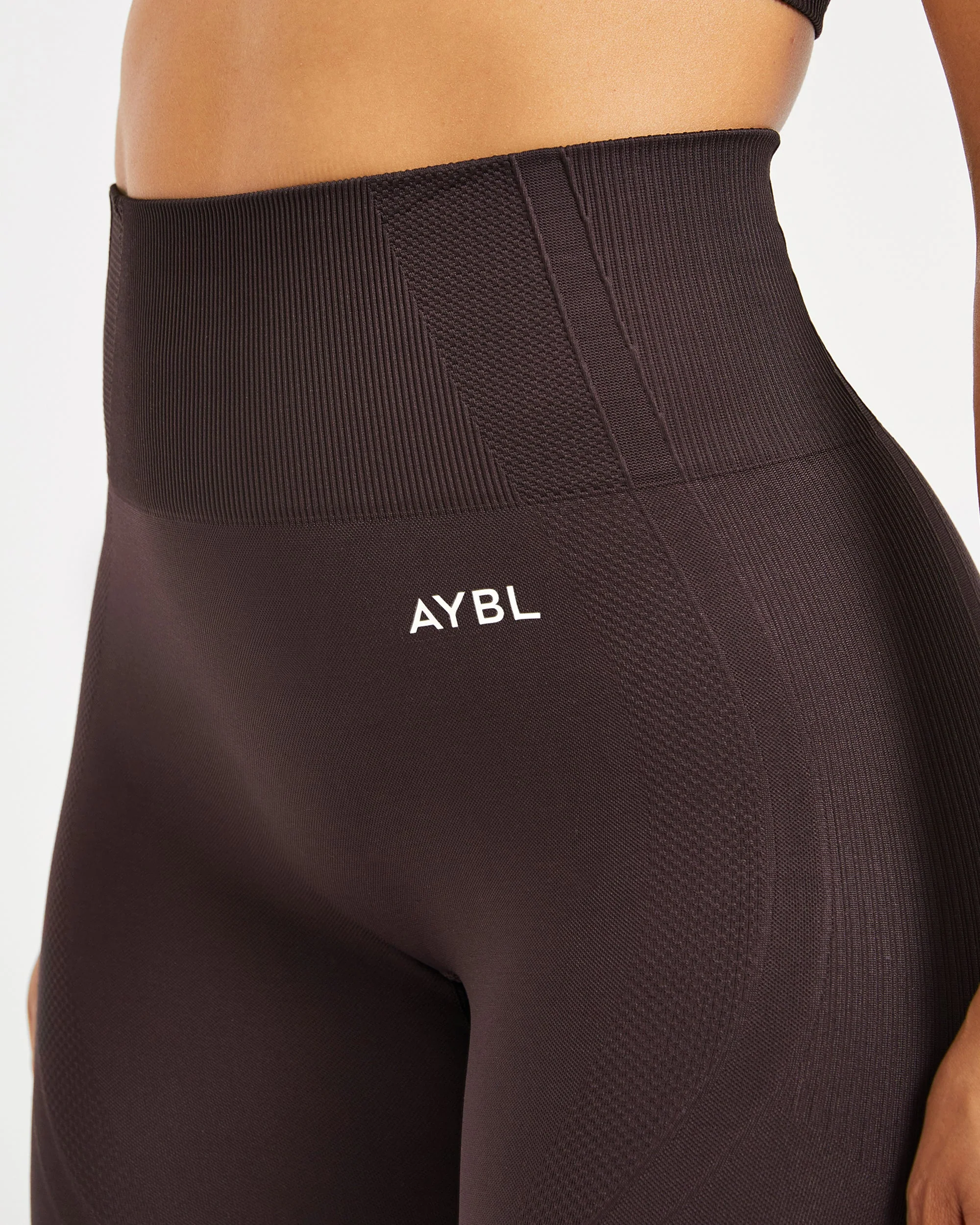 Balance V3 Seamless Leggings - Dark Brun - Image 5