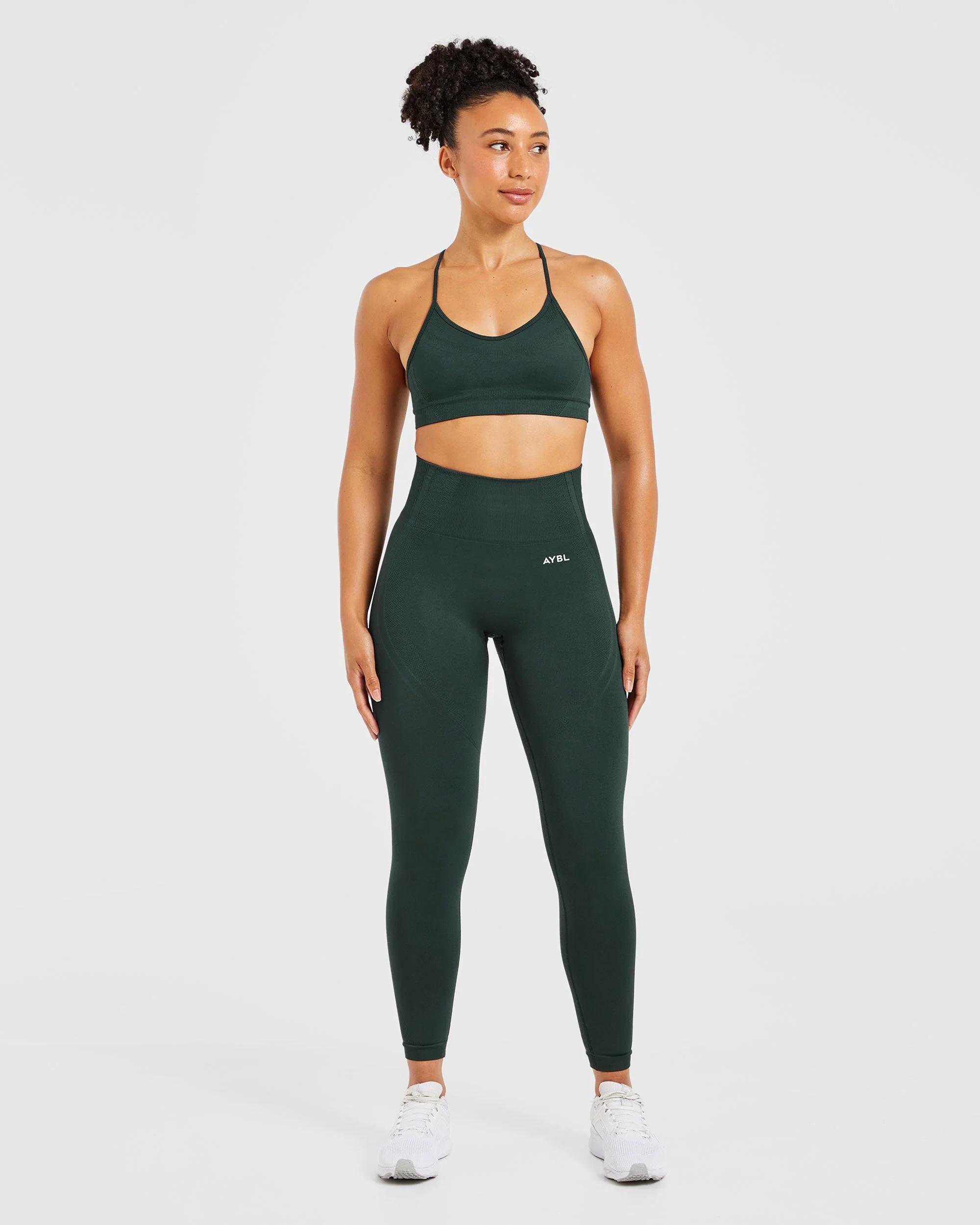 Balance V3 Seamless Leggings - Dark Vert - Image 3