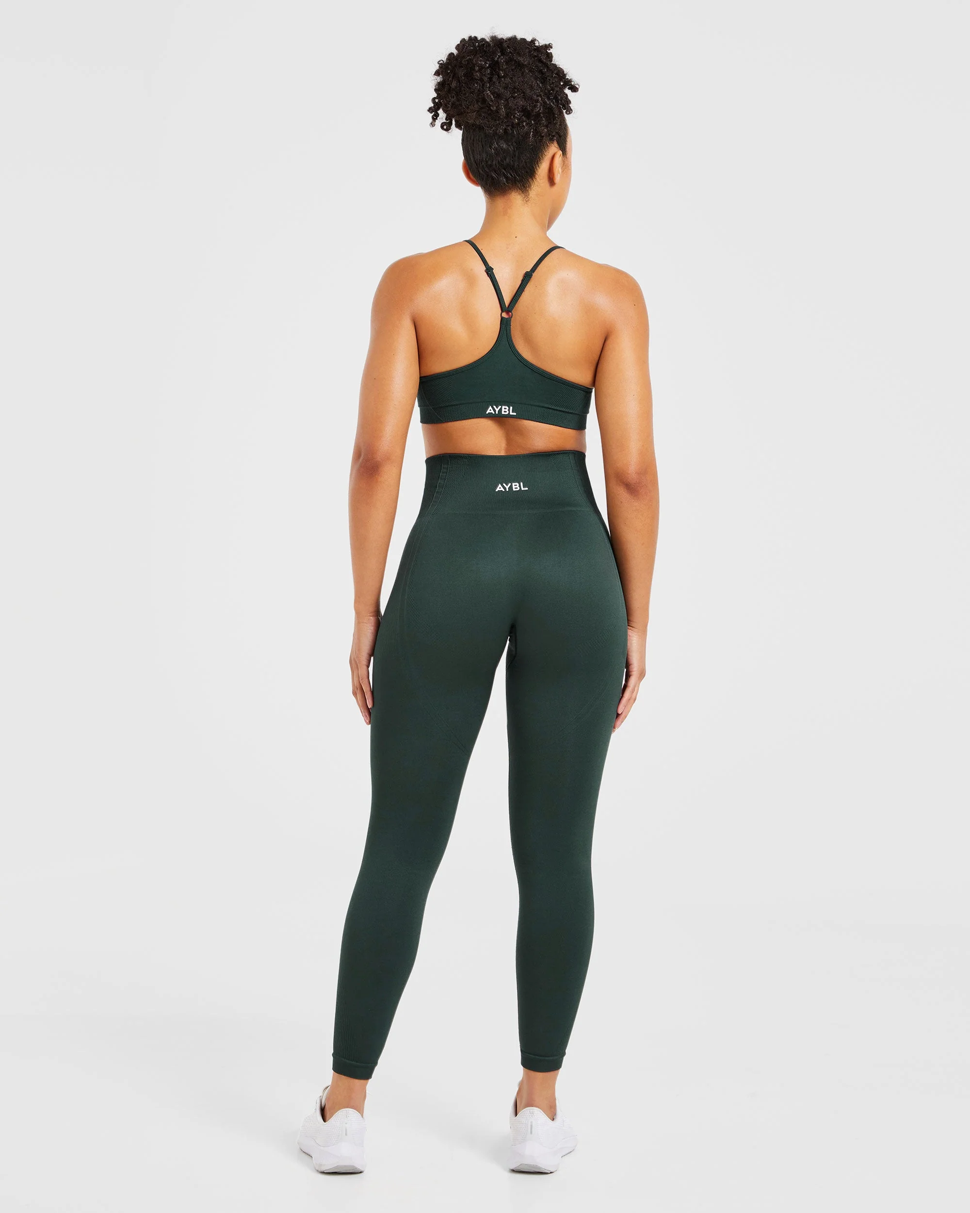 Balance V3 Seamless Leggings - Dark Vert - Image 4
