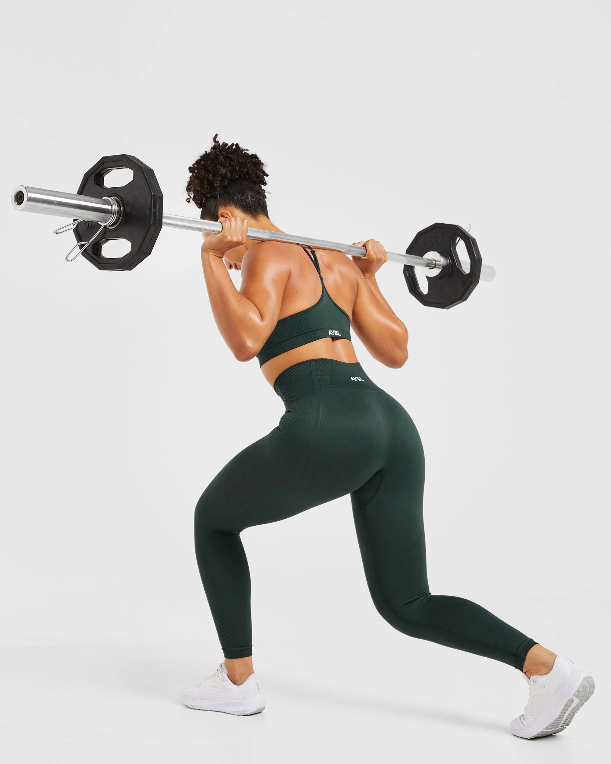 Balance V3 Seamless Leggings - Dark Vert - Image 7