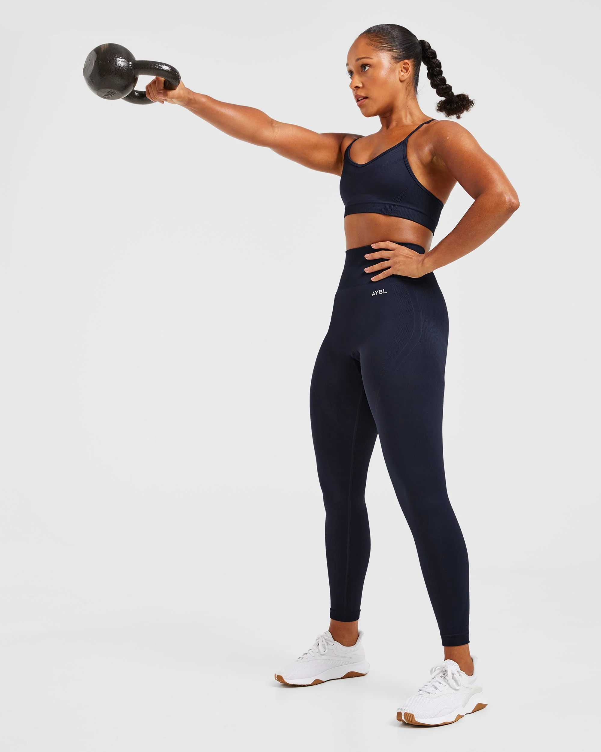 Balance V3 Seamless Leggings - Navy - Image 7