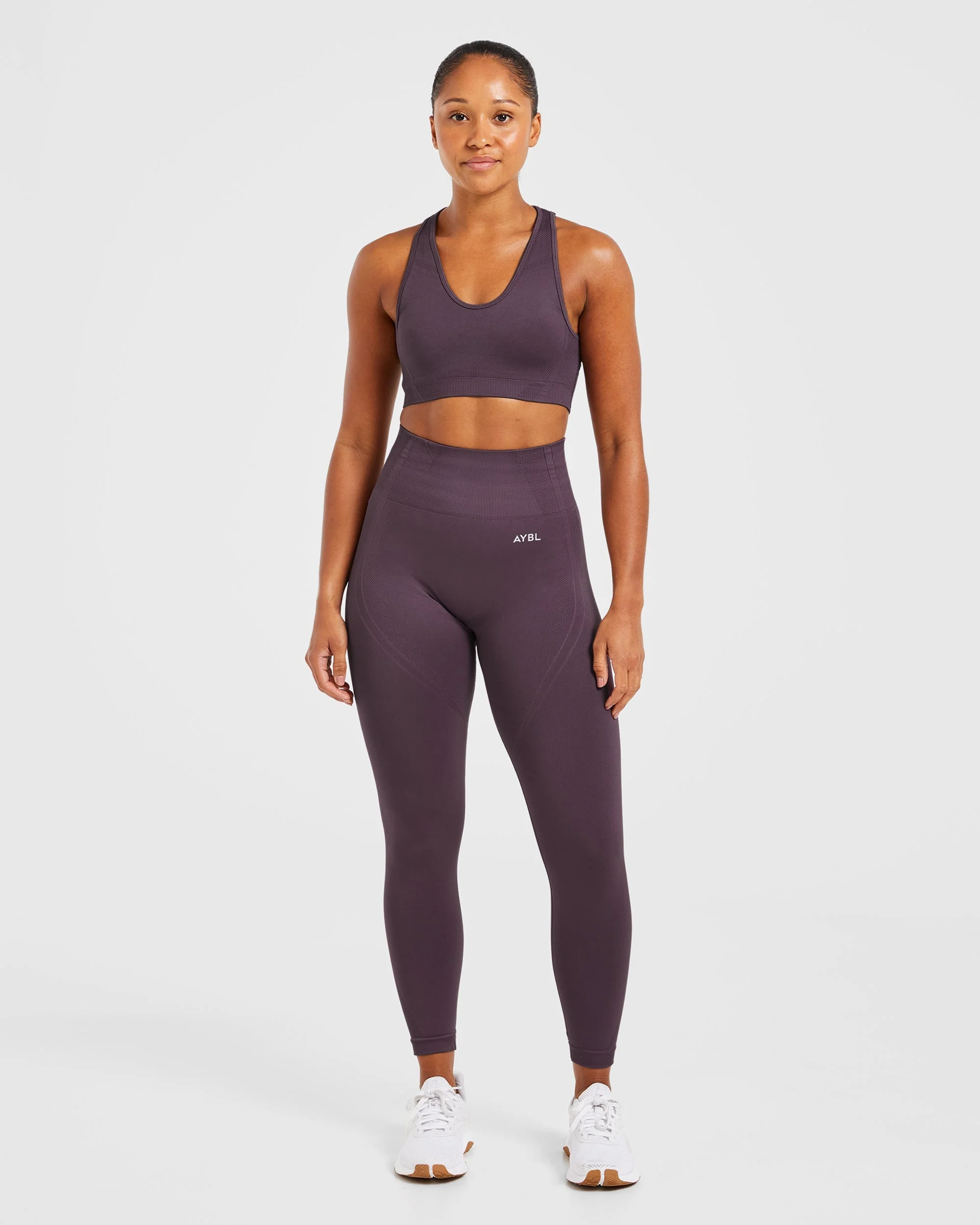 Balance V3 Seamless Leggings - Violet - Image 3