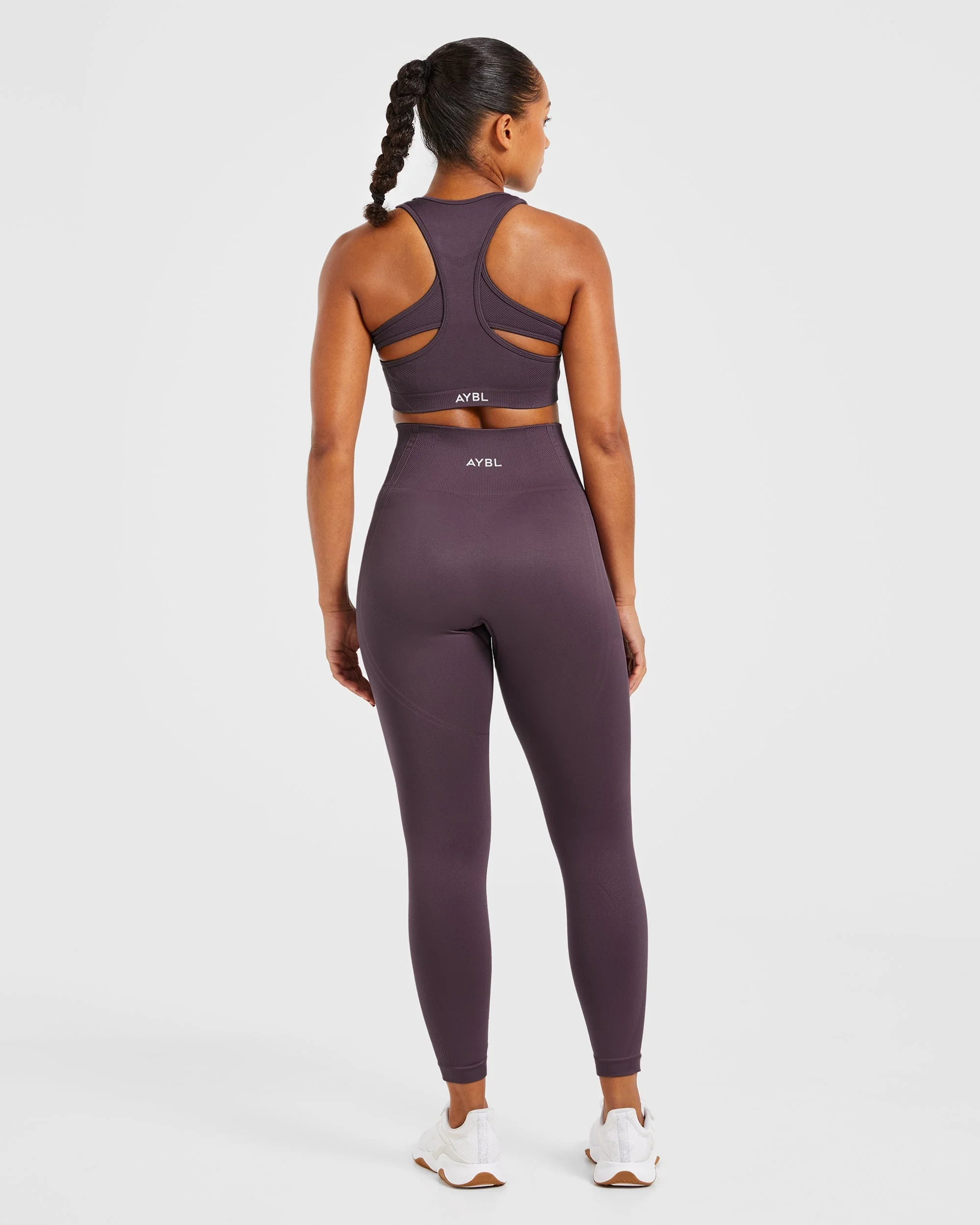 Balance V3 Seamless Leggings - Violet - Image 4