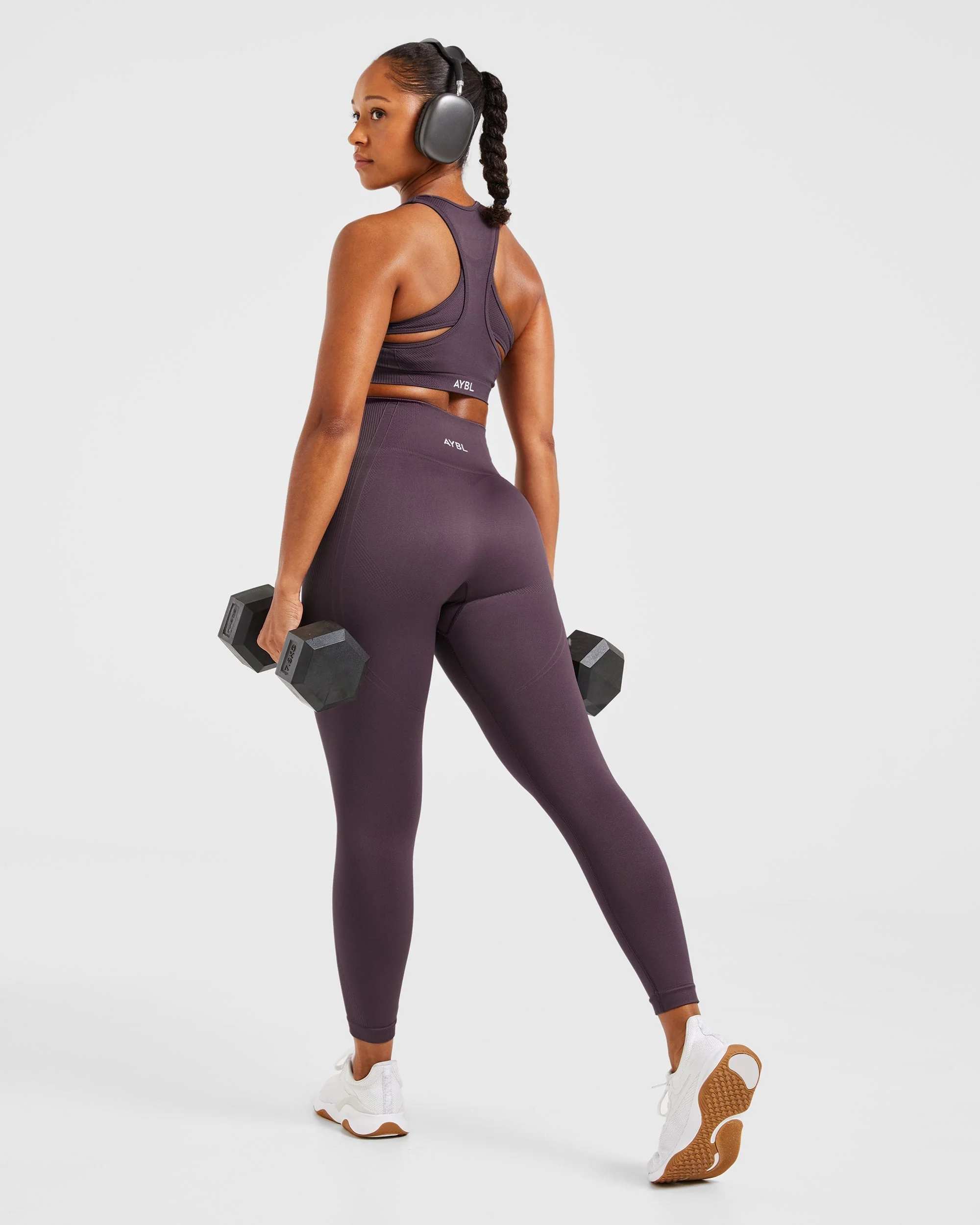 Balance V3 Seamless Leggings - Violet - Image 7