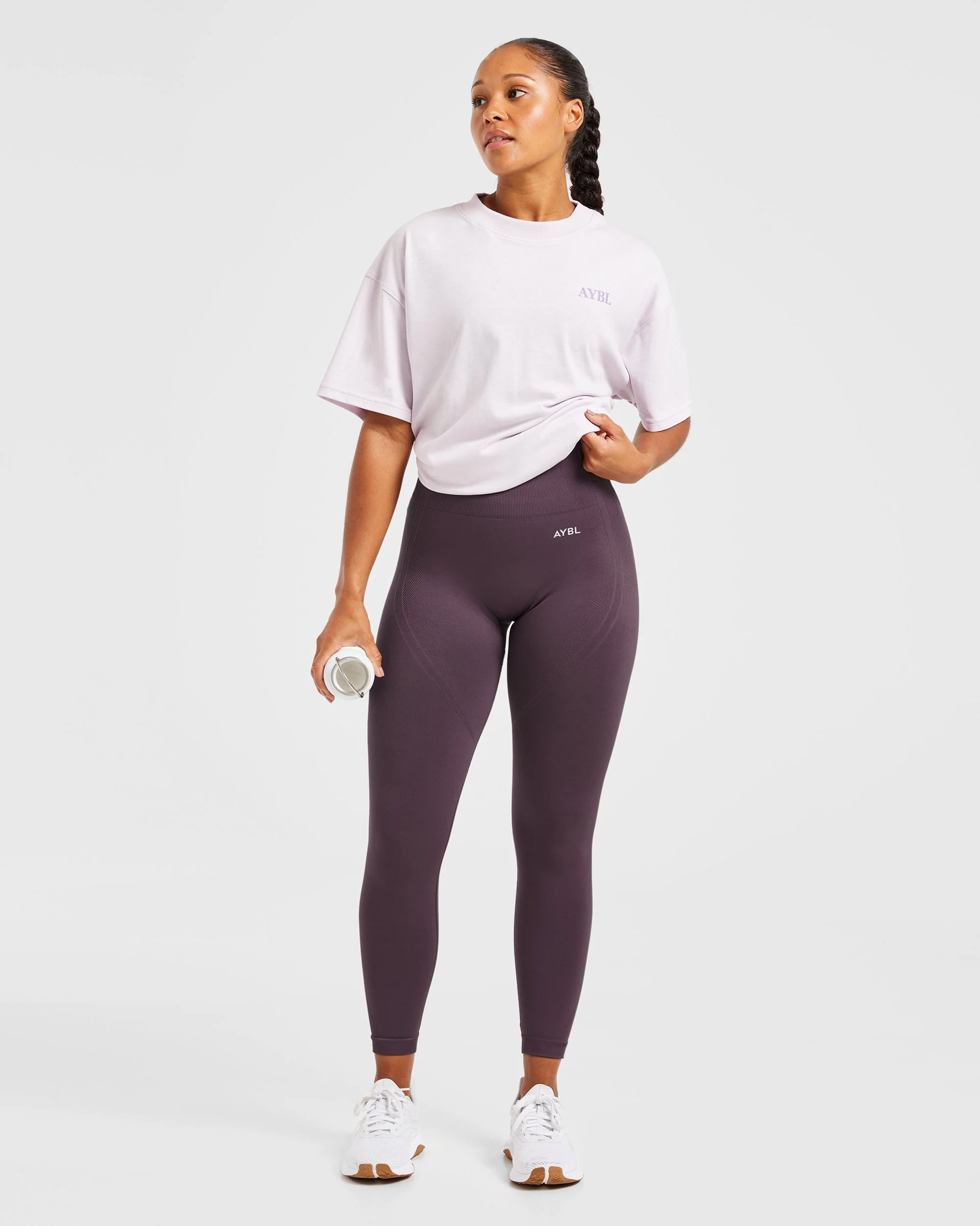 Balance V3 Seamless Leggings - Violet - Image 8