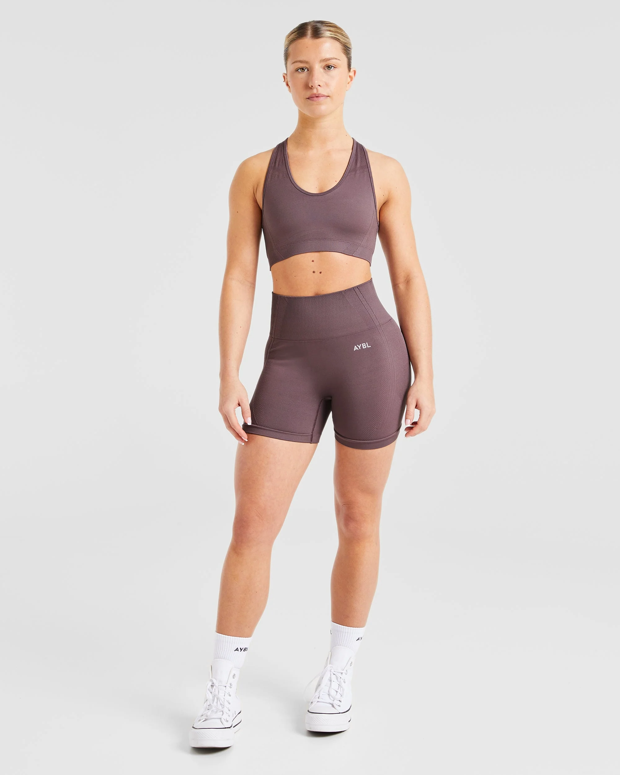 Balance V3 Seamless Shorts - Coffee Bean - Image 3