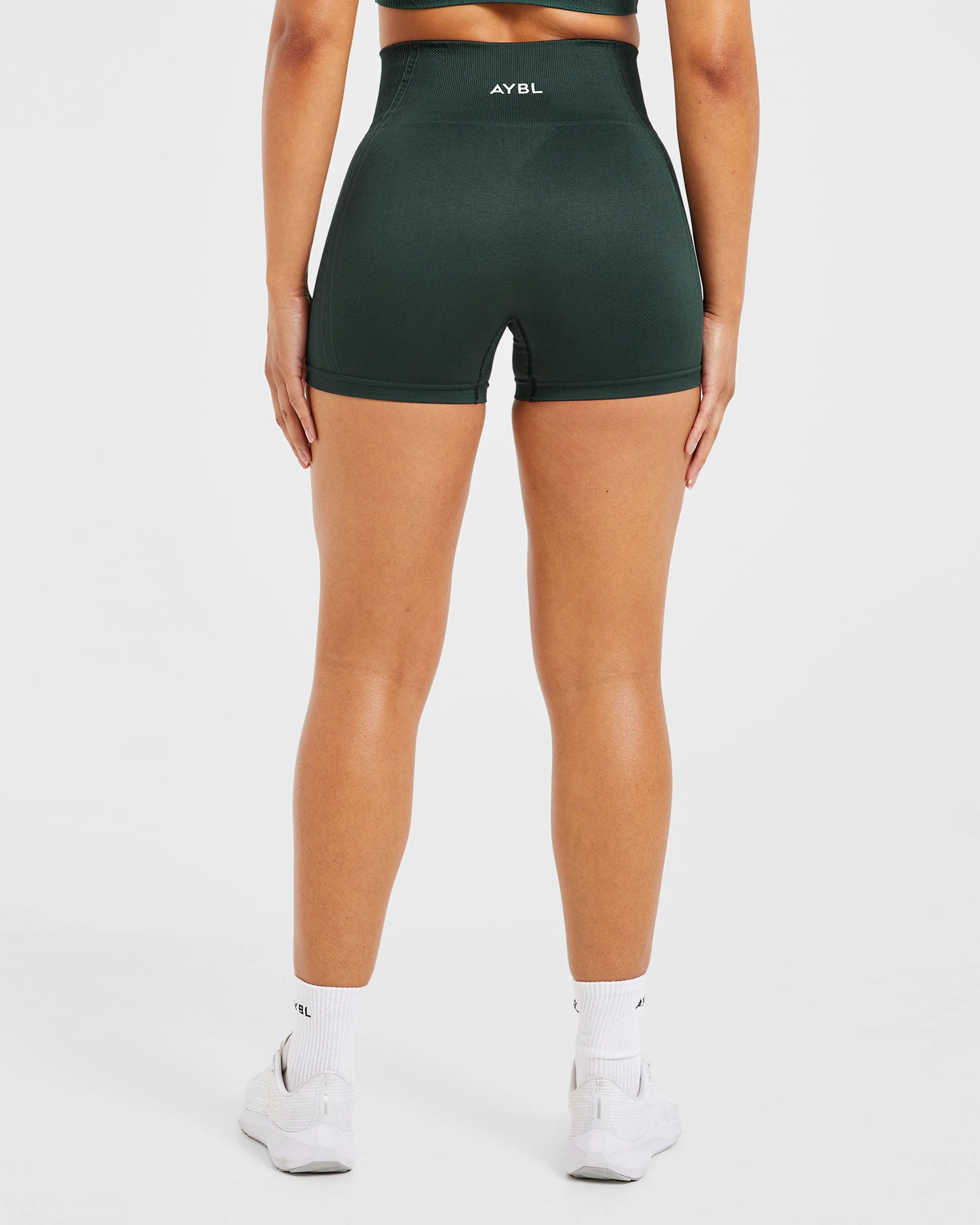 Balance V3 Seamless Shorts - Dark Vert - Image 2