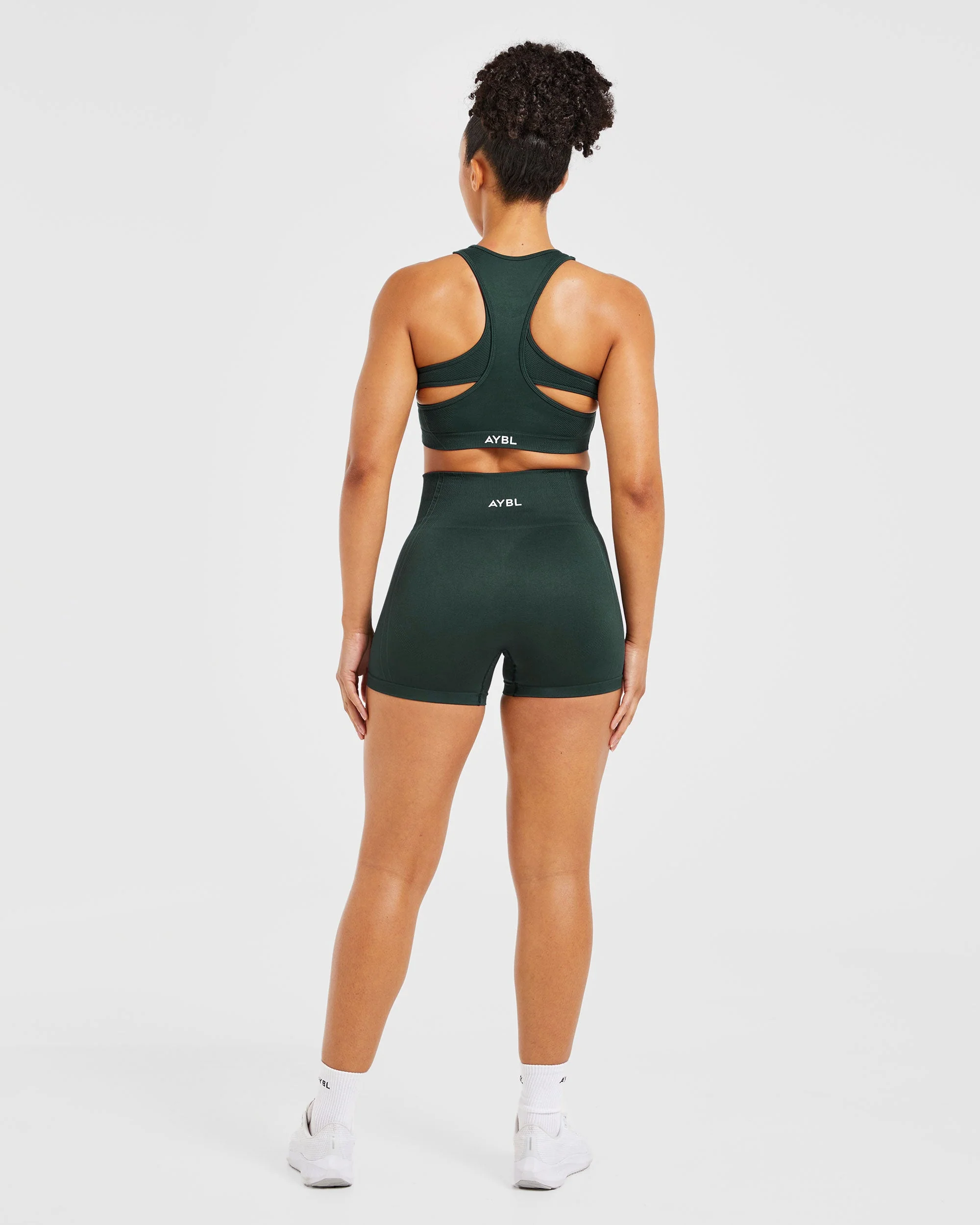 Balance V3 Seamless Shorts - Dark Vert - Image 4
