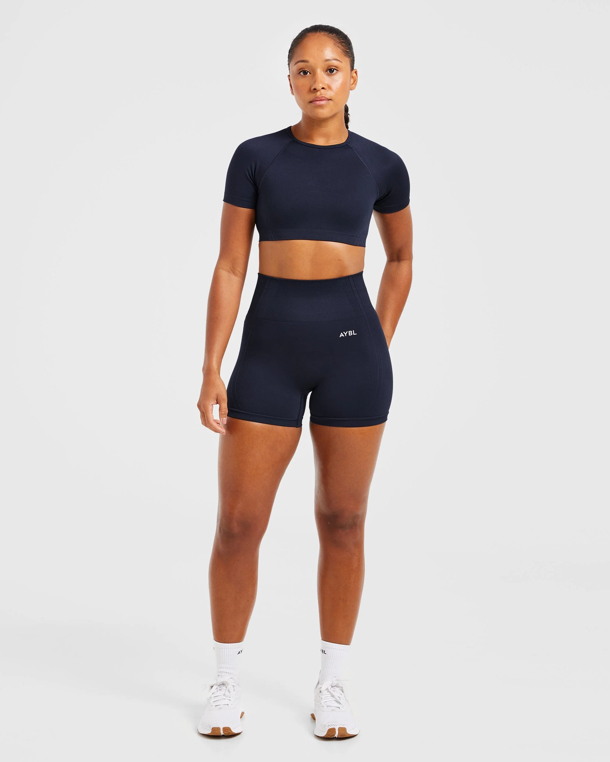 Balance V3 Seamless Shorts - Navy - Image 3