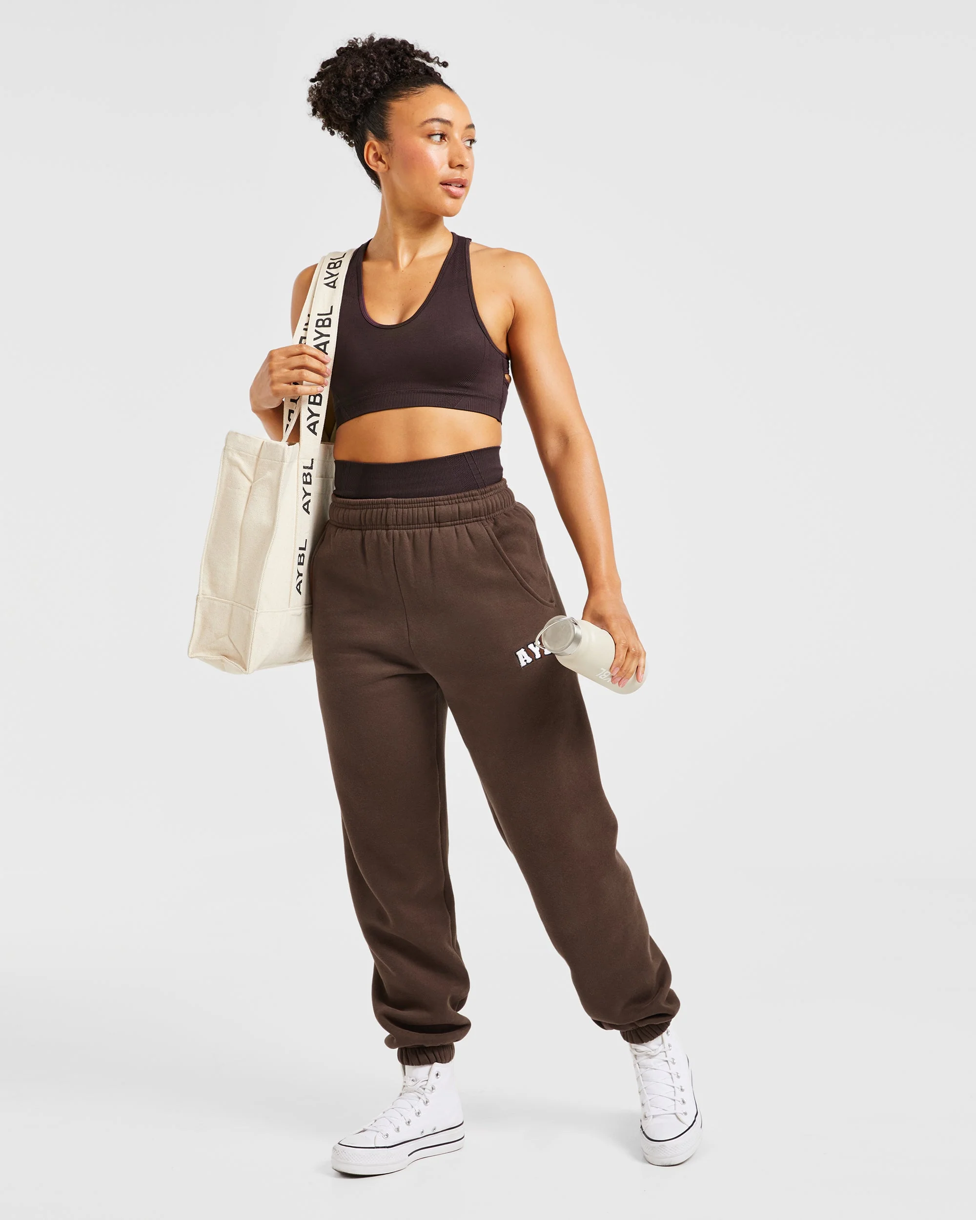 Balance V3 Seamless Sports Bra - Dark Brun - Image 8