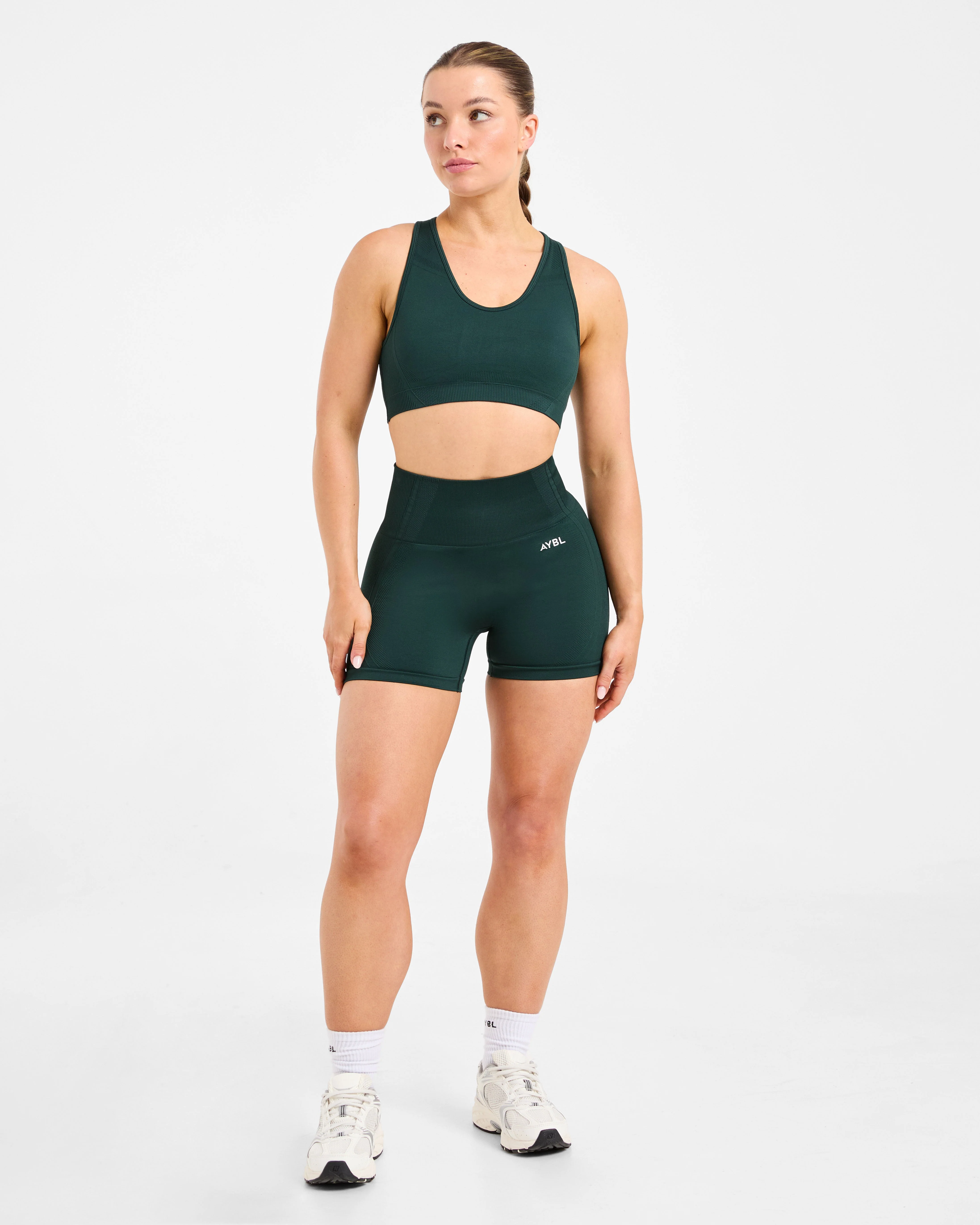 Balance V3 Seamless Sports Bra - Dark Vert - Image 3