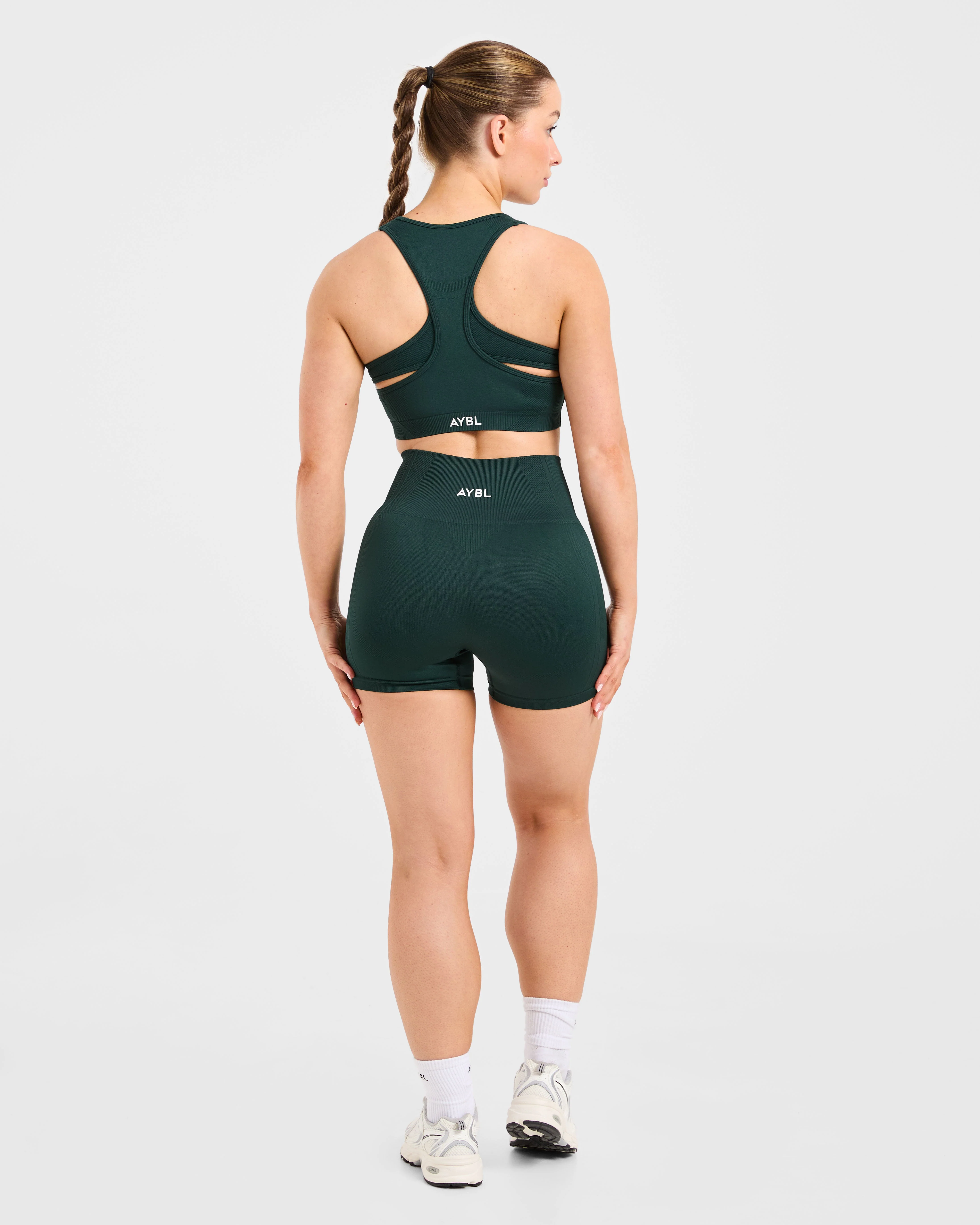 Balance V3 Seamless Sports Bra - Dark Vert - Image 4