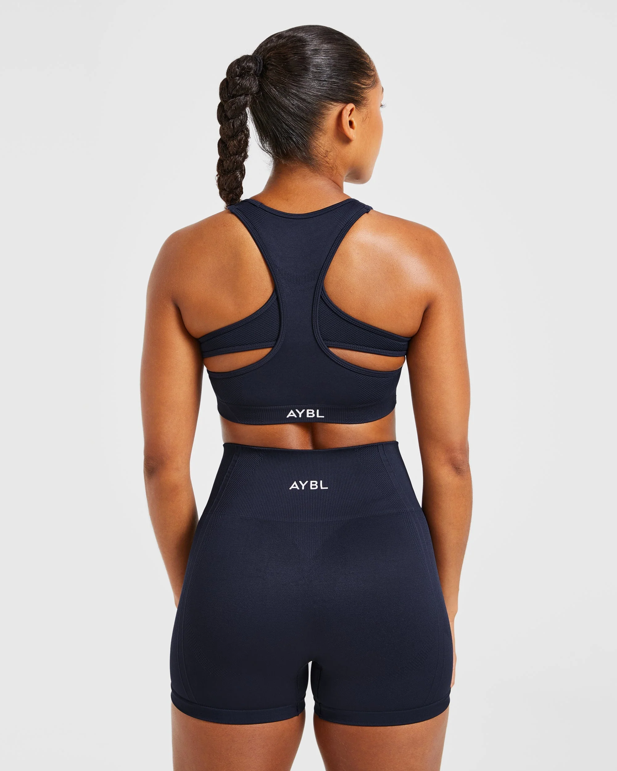 Balance V3 Seamless Sports Bra - Navy - Image 2