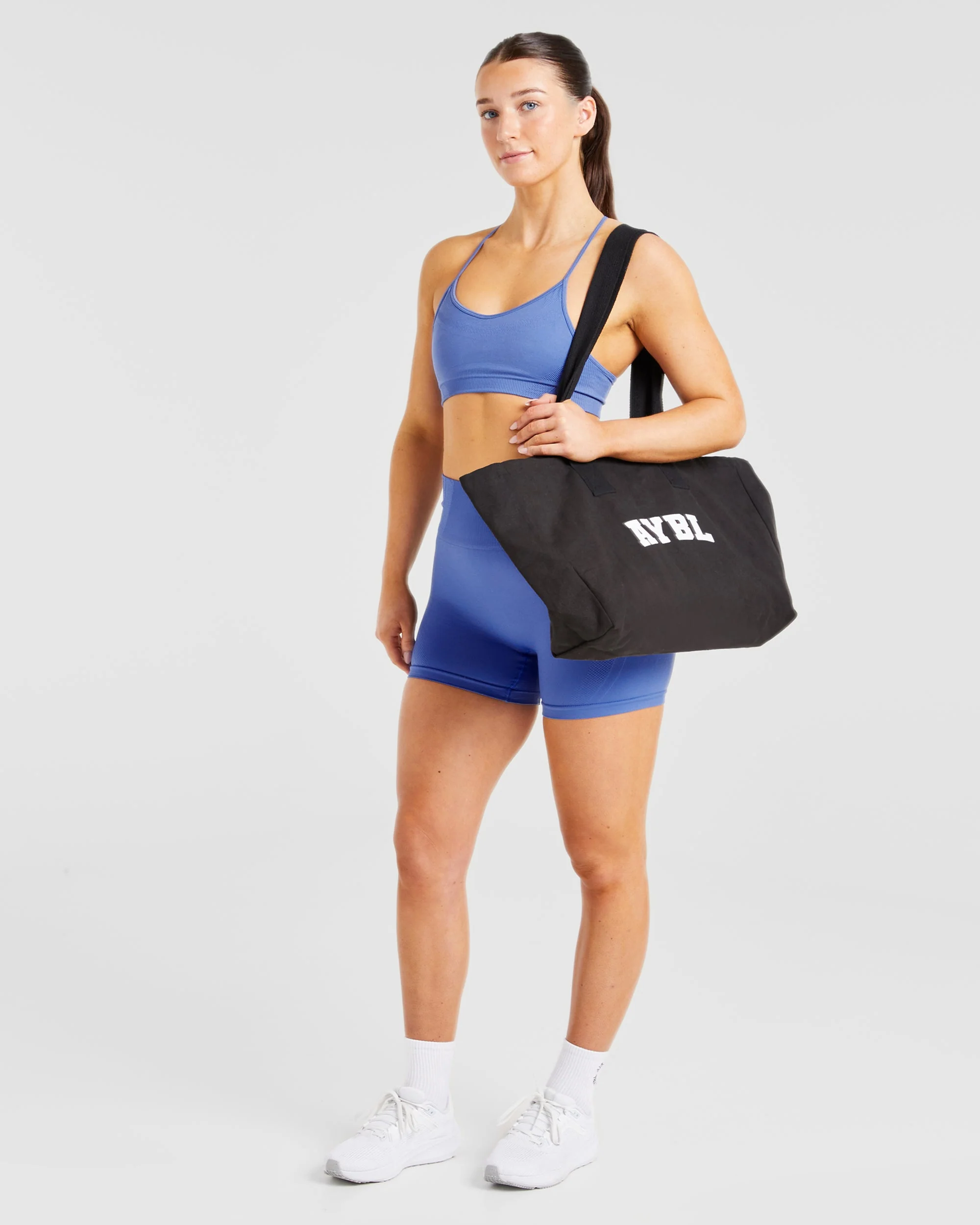 Balance V3 Seamless Strappy Sports Bra - Bright Cobalt - Image 8