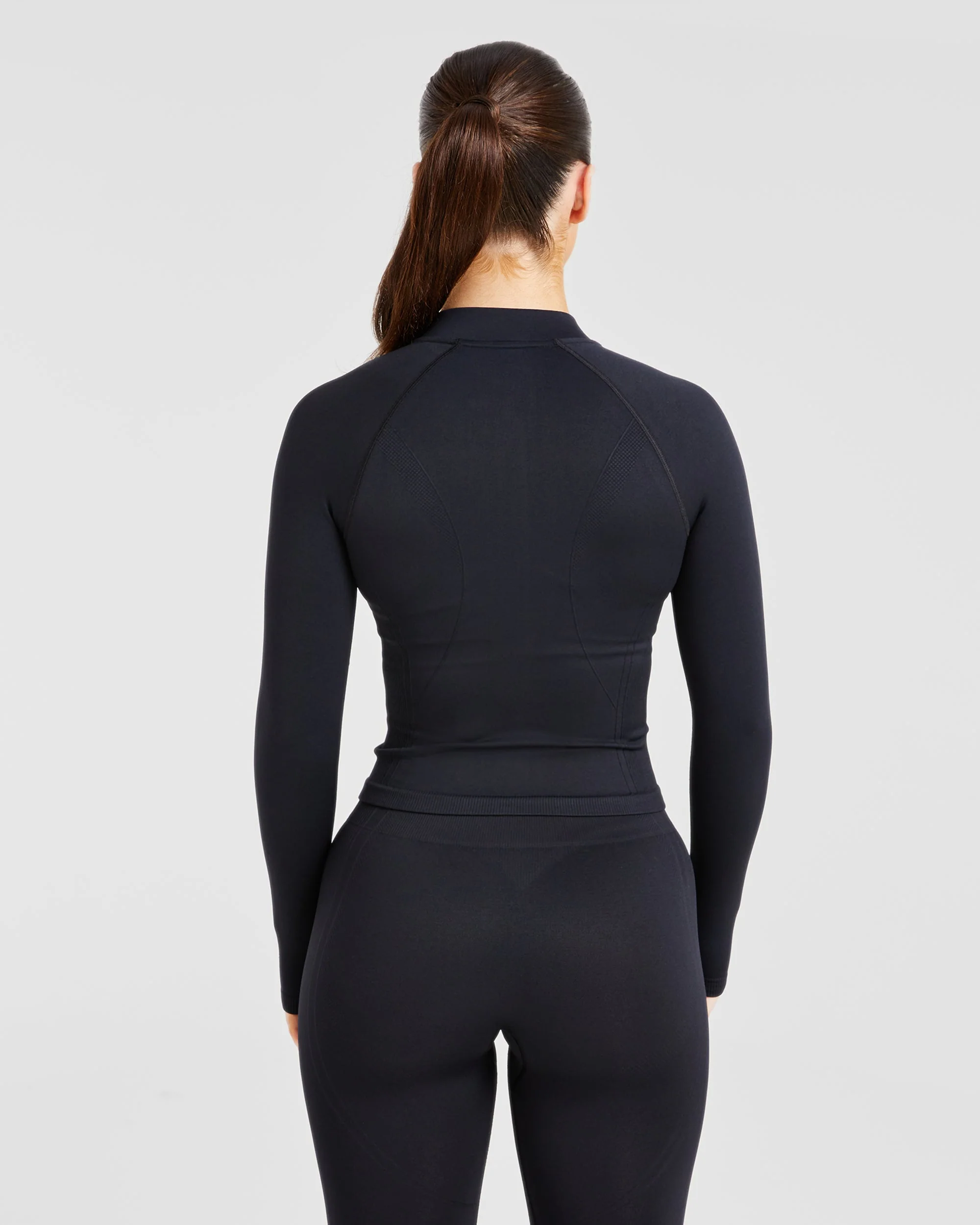 Balance V3 Seamless Zip Jacket - Noir - Image 2