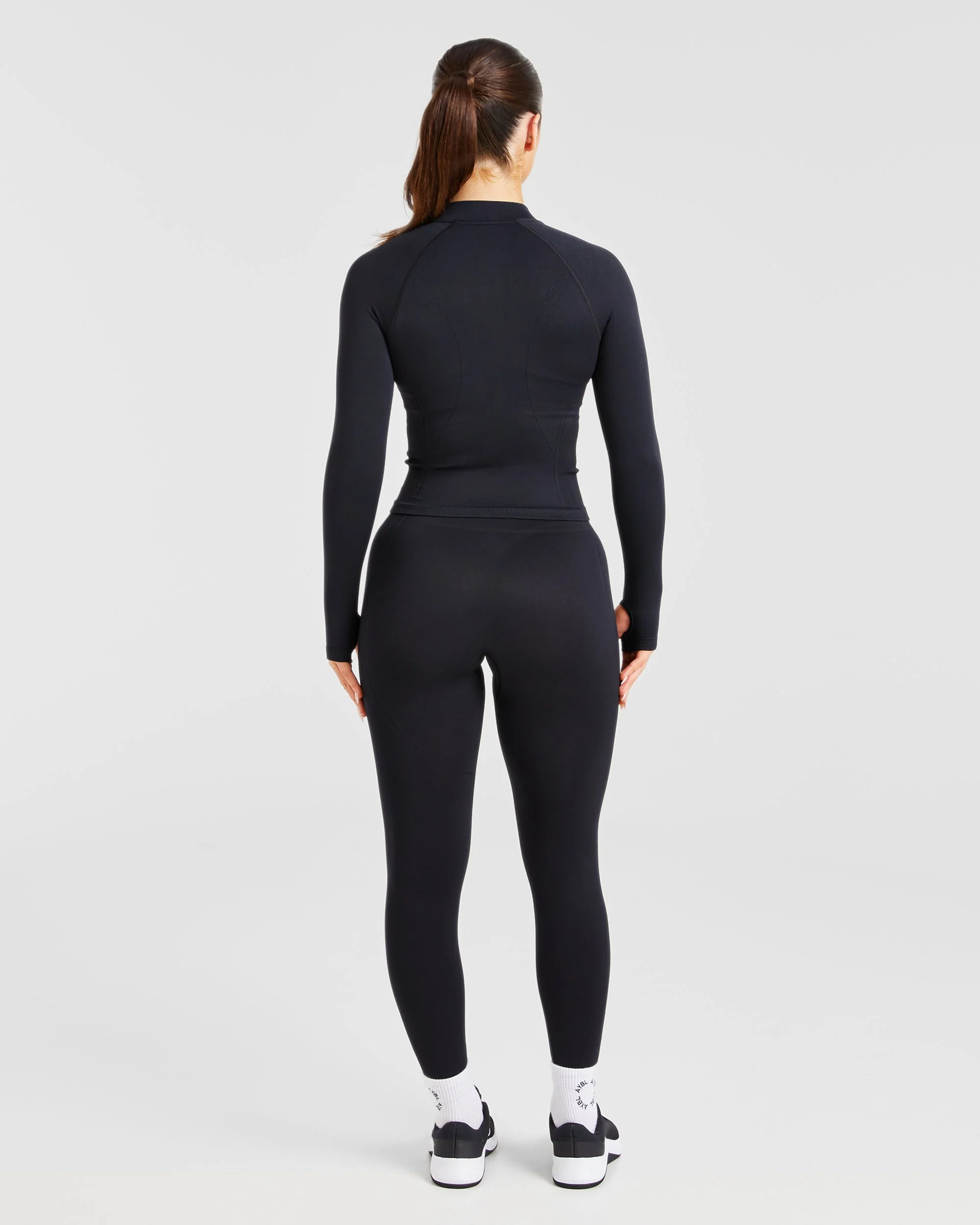 Balance V3 Seamless Zip Jacket - Noir - Image 4