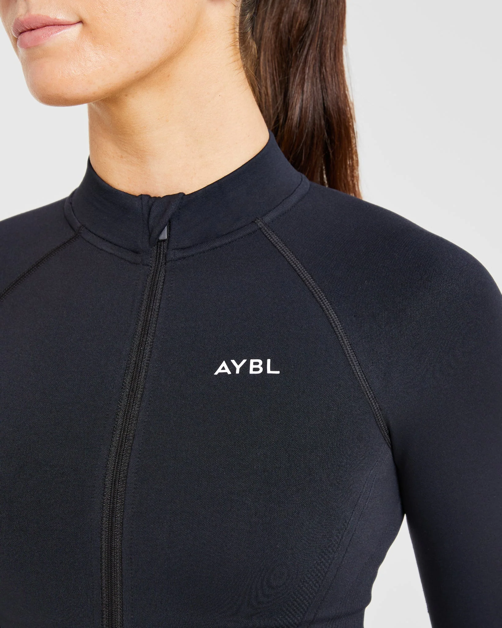 Balance V3 Seamless Zip Jacket - Noir - Image 5