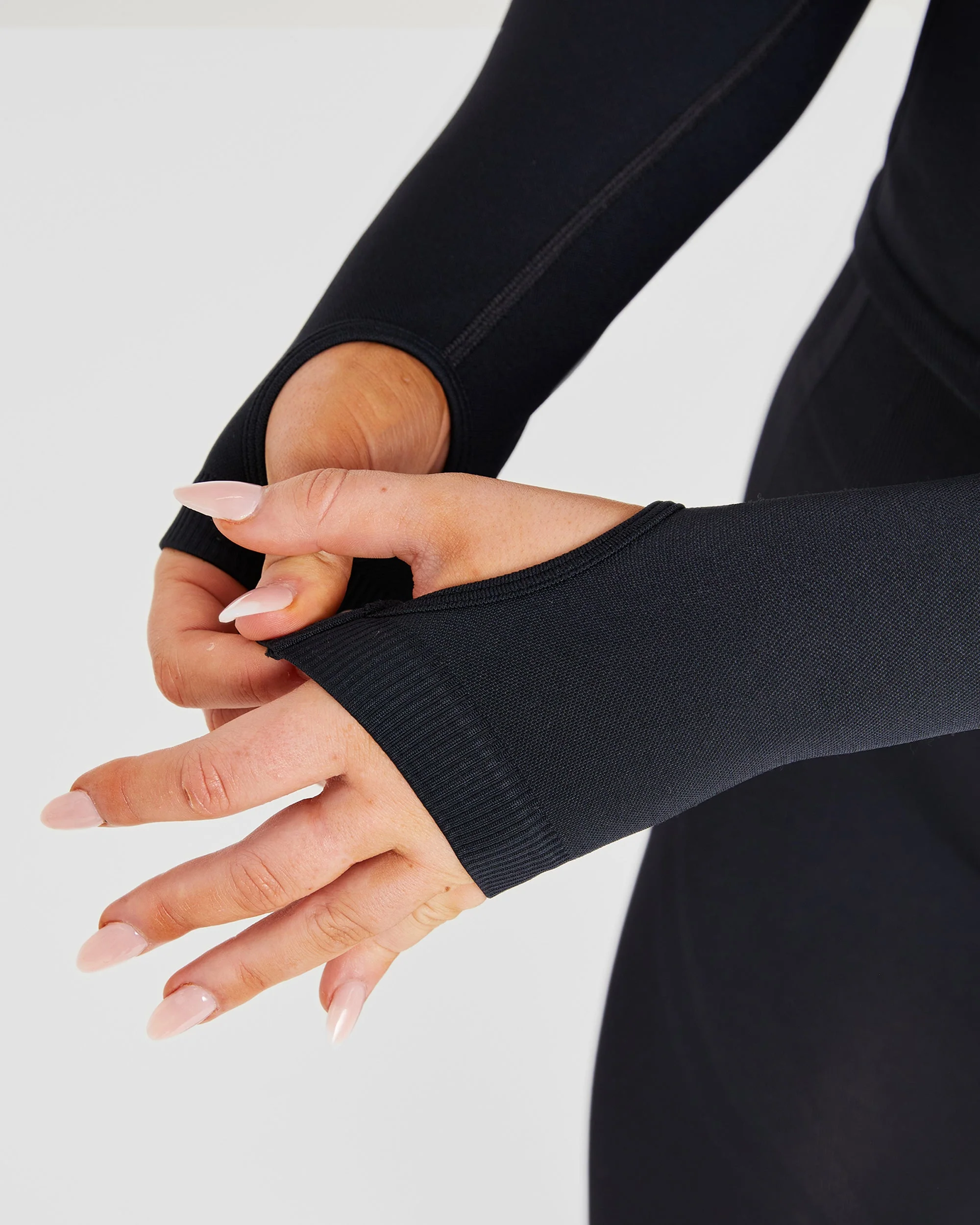 Balance V3 Seamless Zip Jacket - Noir - Image 6