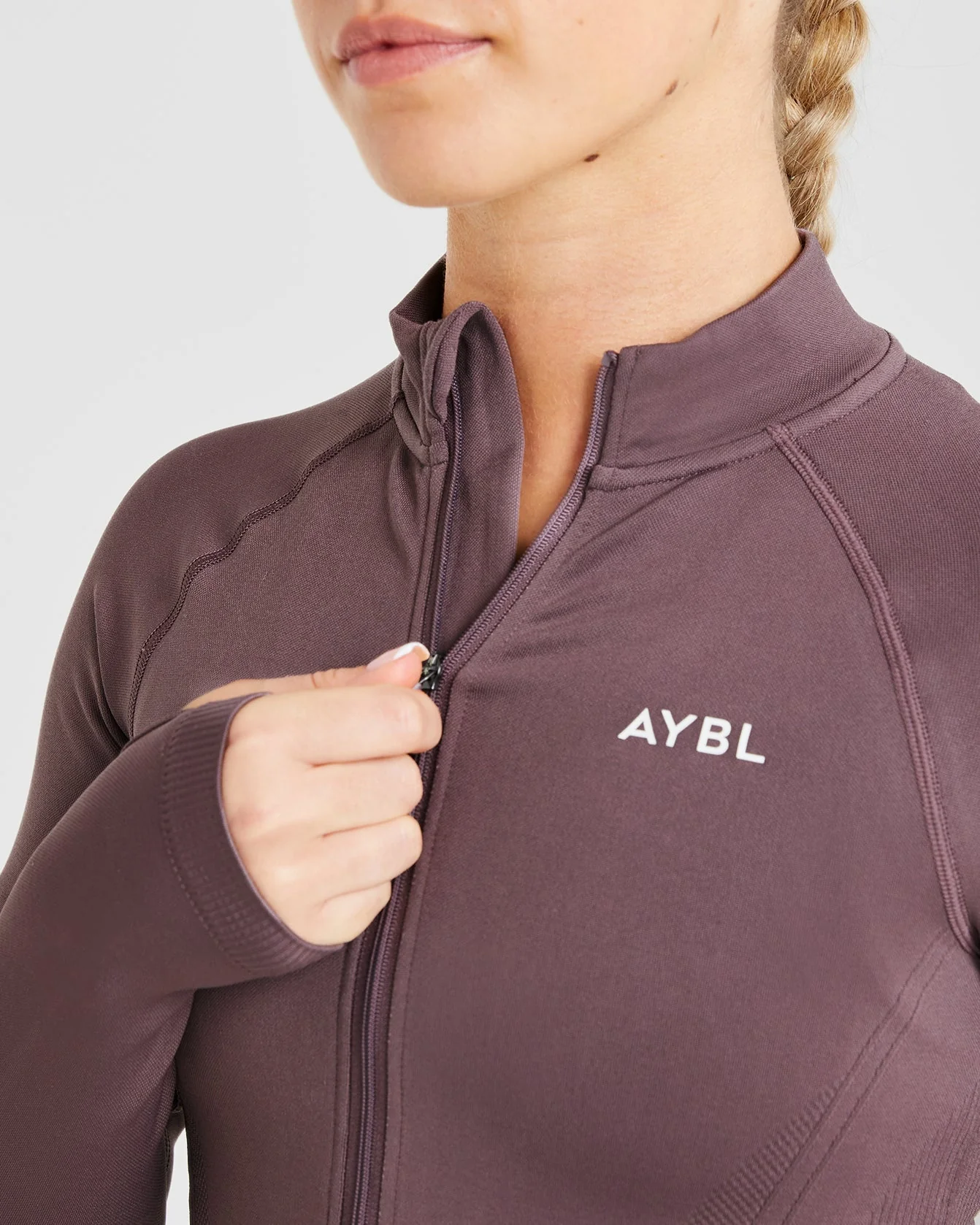 Balance V3 Seamless Zip Jacket - Coffee Bean - Image 5
