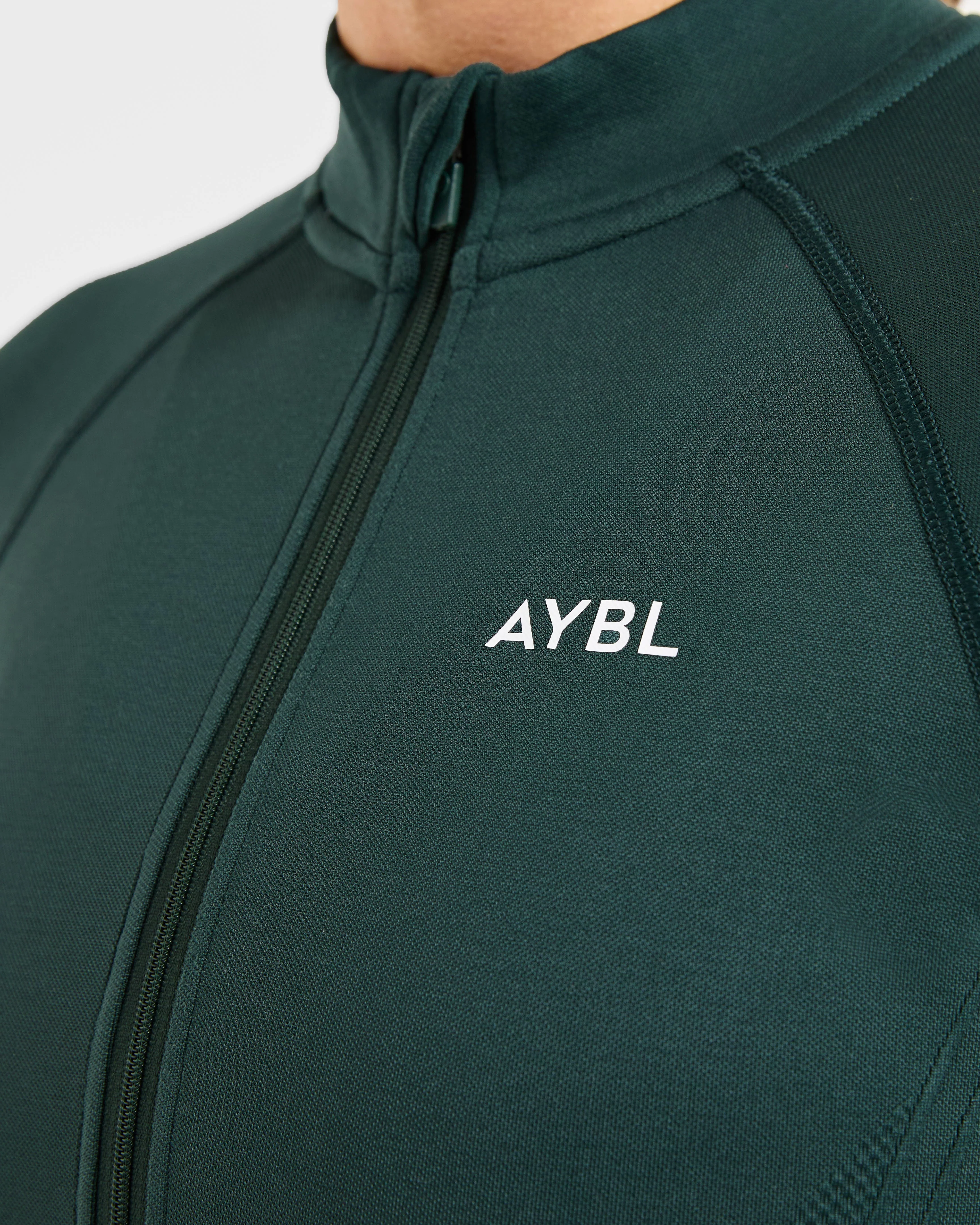 Balance V3 Seamless Zip Jacket - Dark Vert - Image 5