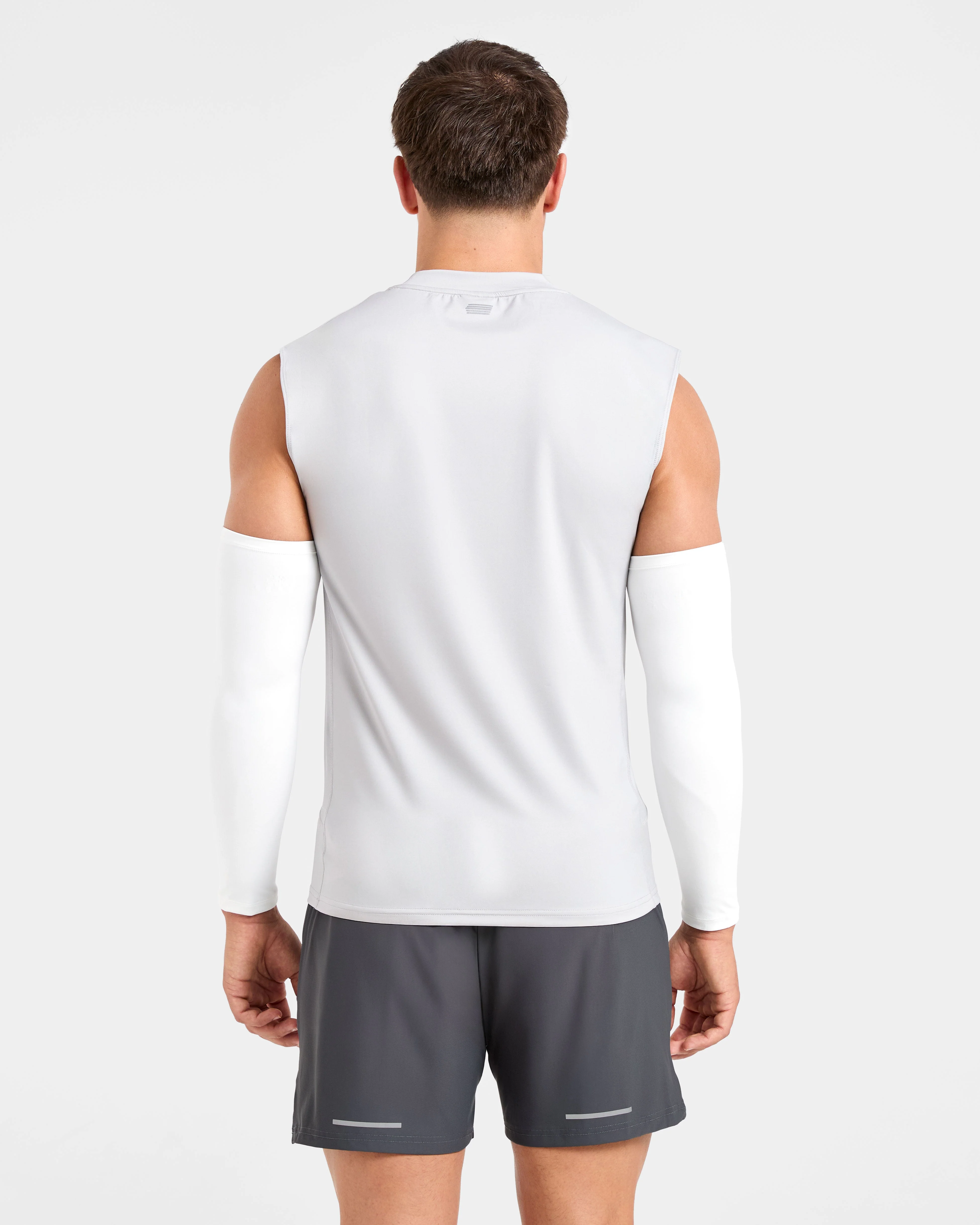 Base Layer Arm Sleeves - Blanc - Image 2