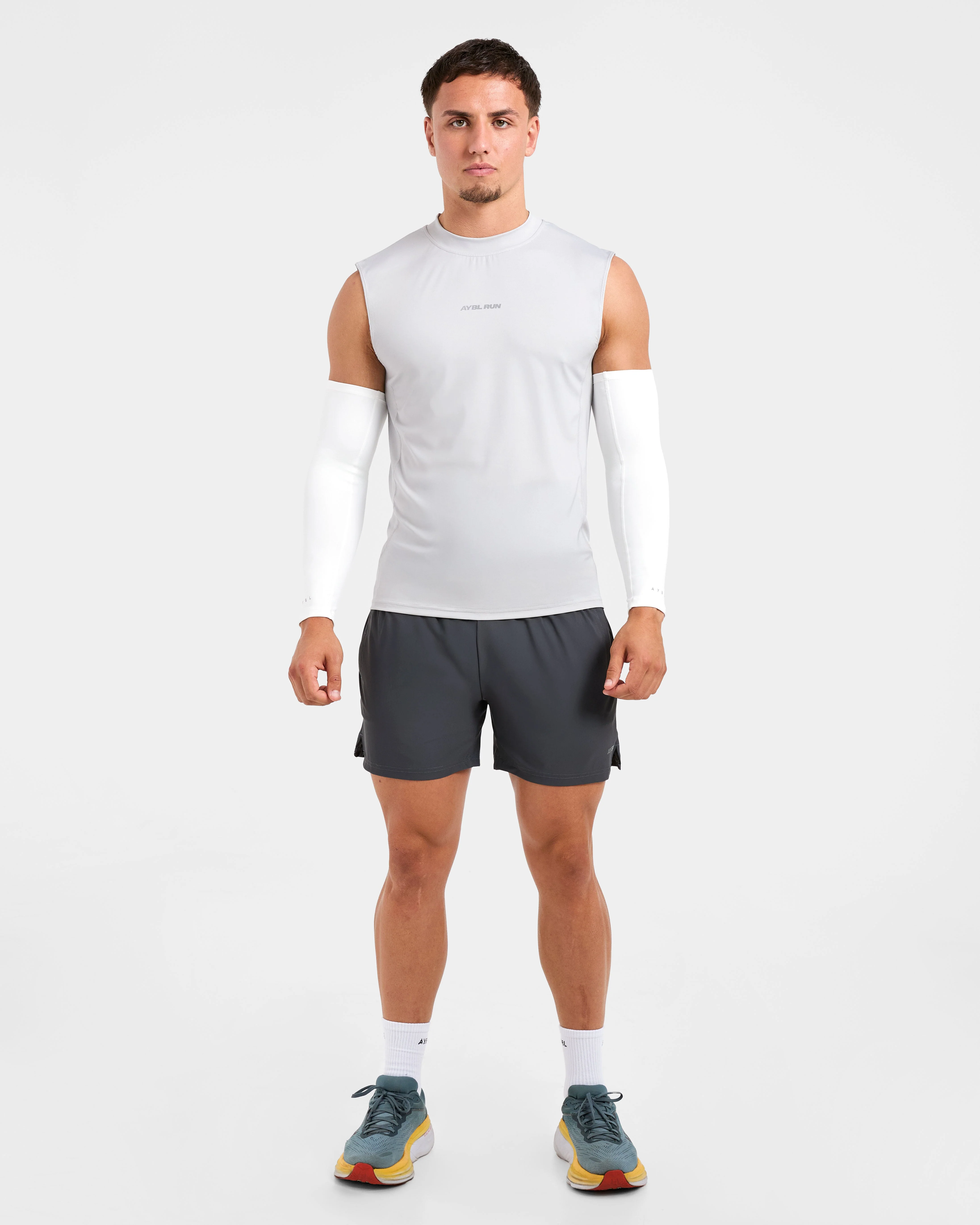 Base Layer Arm Sleeves - Blanc - Image 3