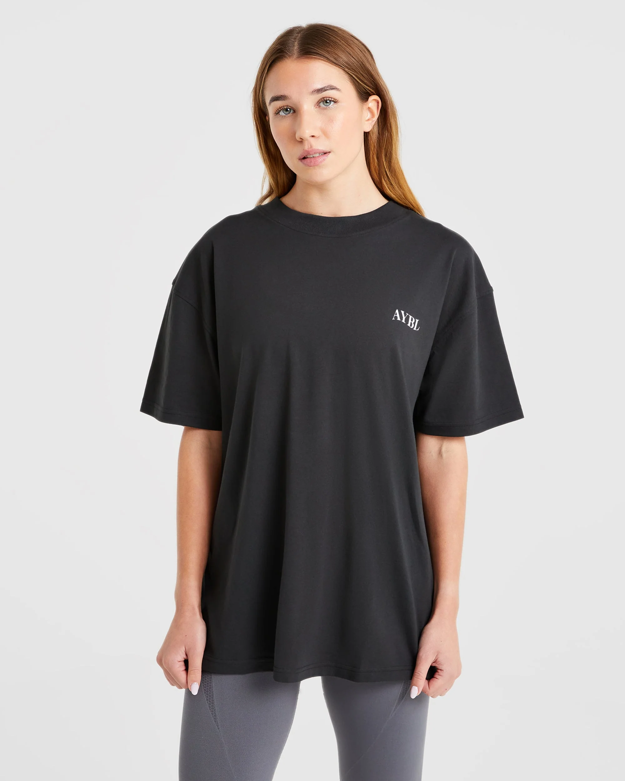 Be Good To Yourself Oversized T Shirt - Noir - Image 2