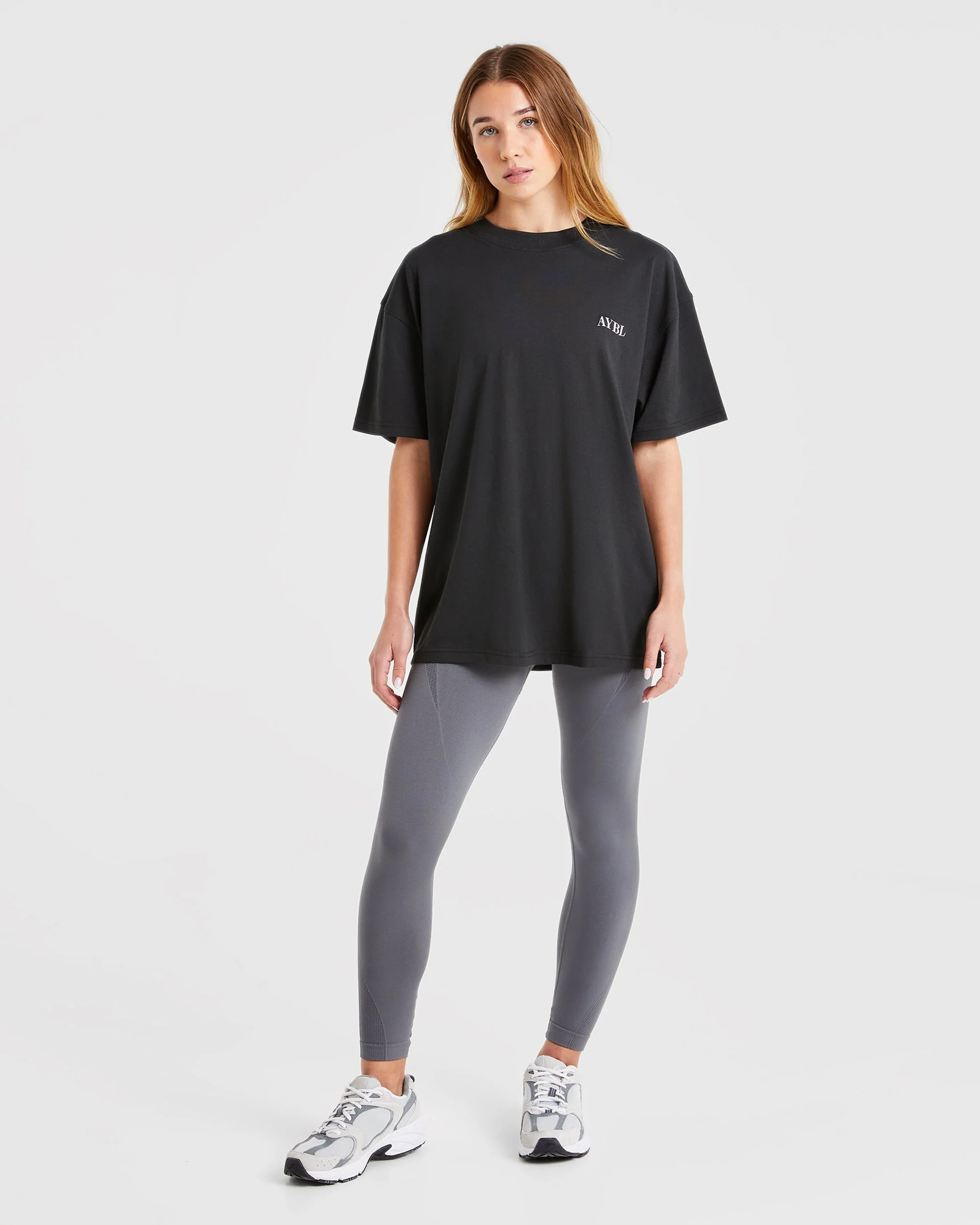 Be Good To Yourself Oversized T Shirt - Noir - Image 4