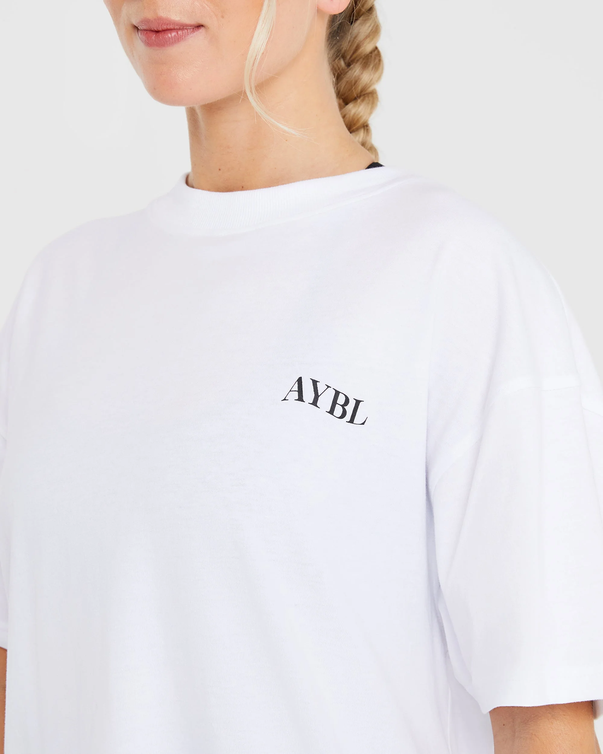 Be Good To Yourself Oversized T Shirt - Blanc - Image 6