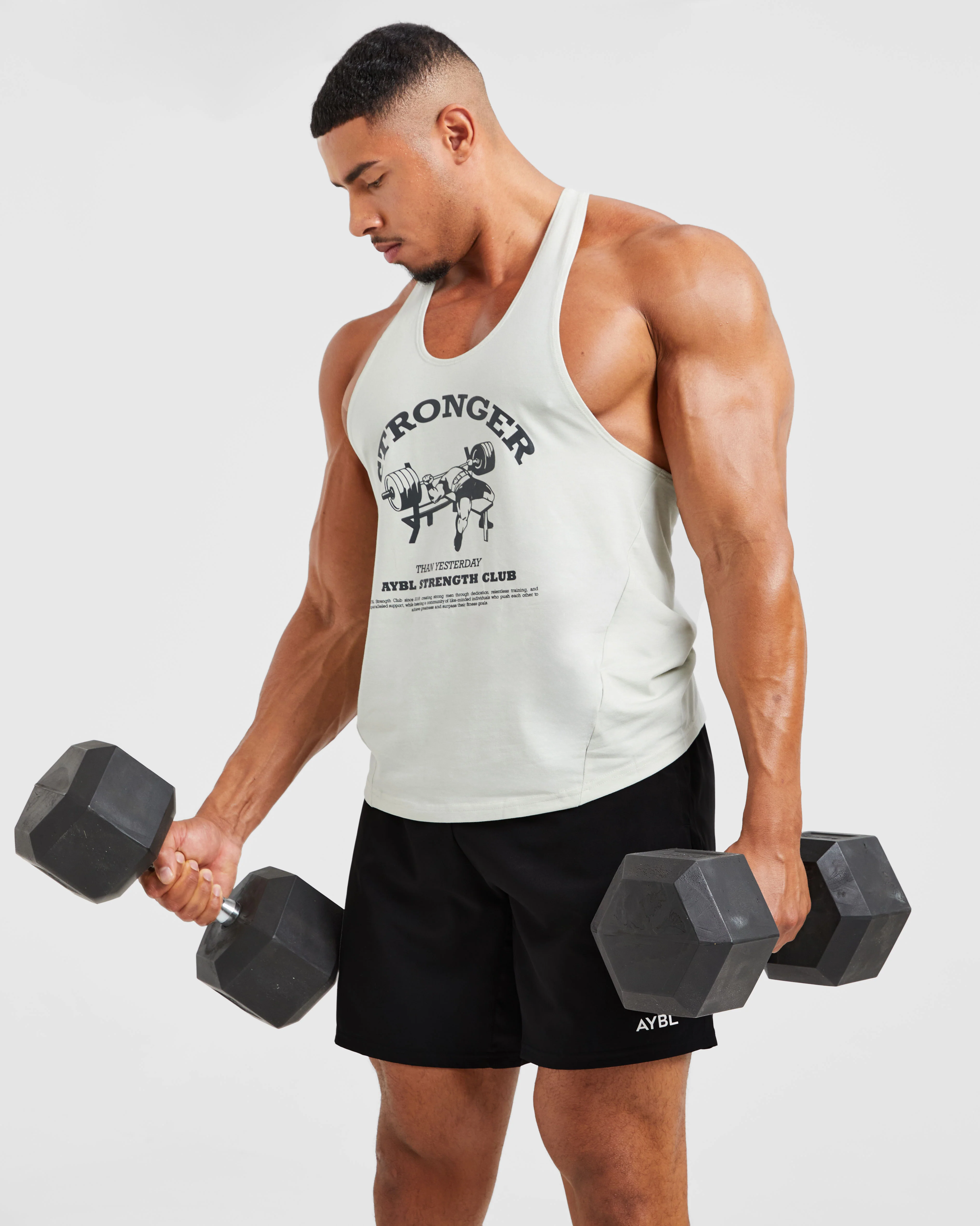 Bench Press Stringer - Muted Mint - Image 7