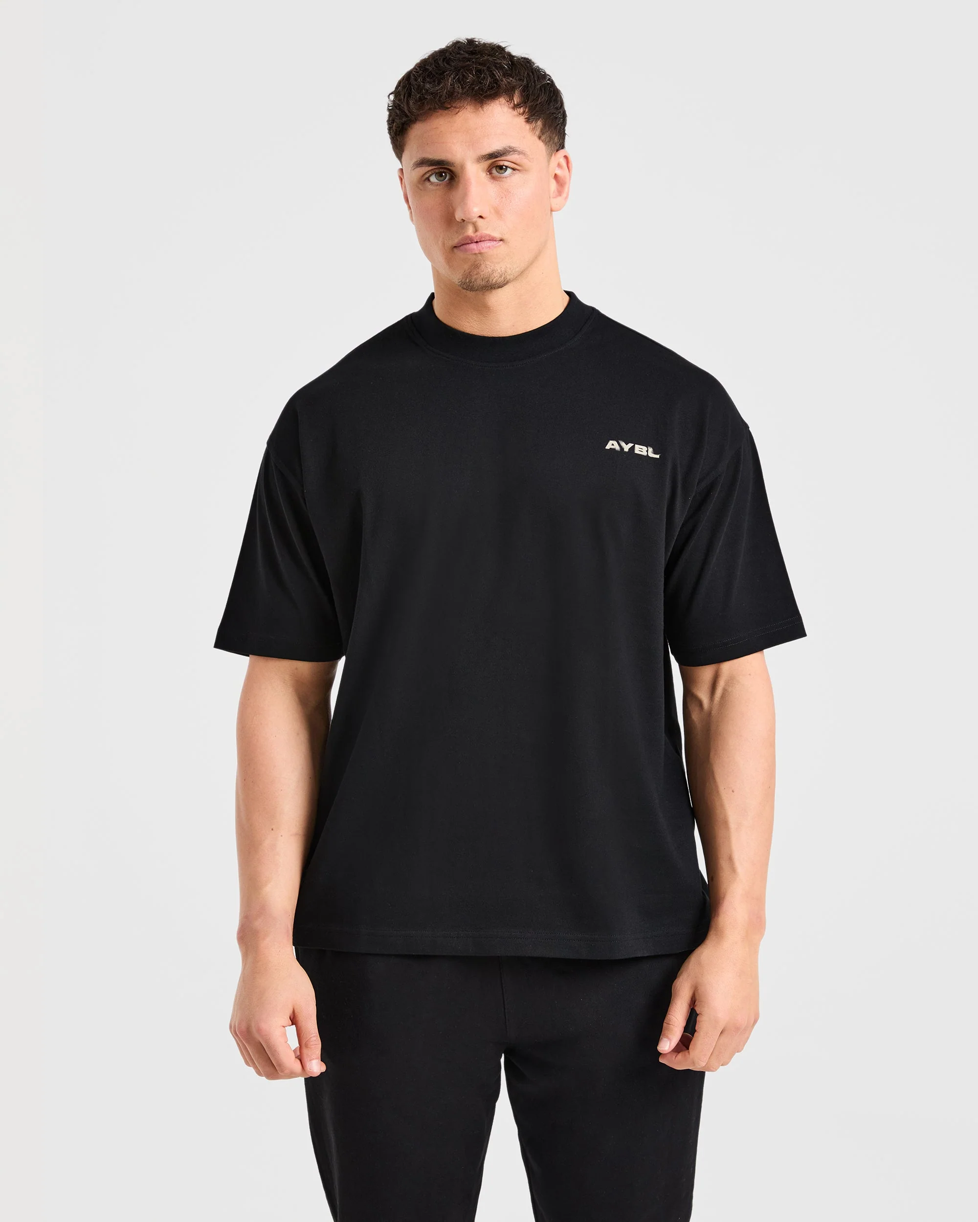 Blur Oversized T Shirt - Noir - Image 2