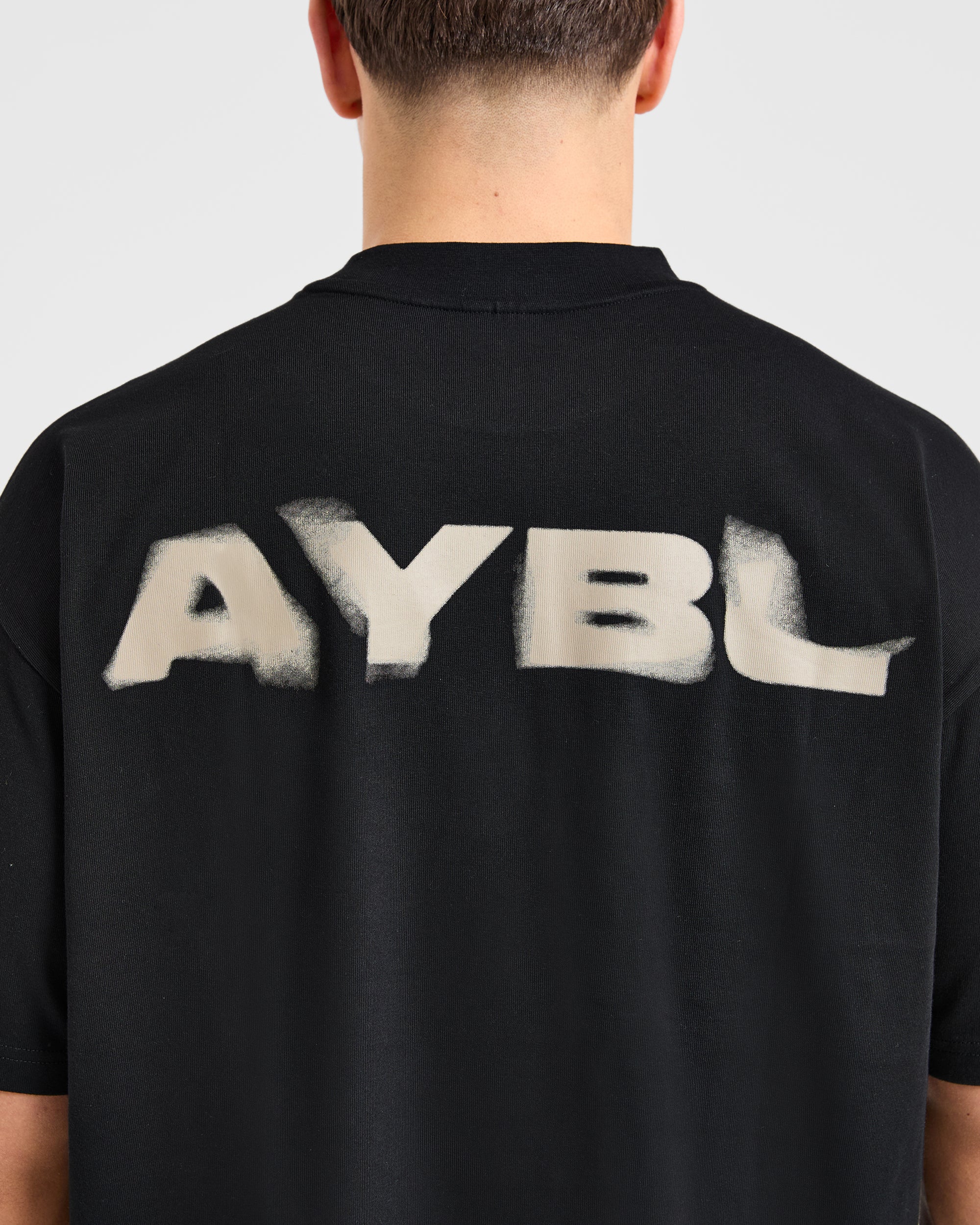 Blur Oversized T Shirt - Noir - Image 5