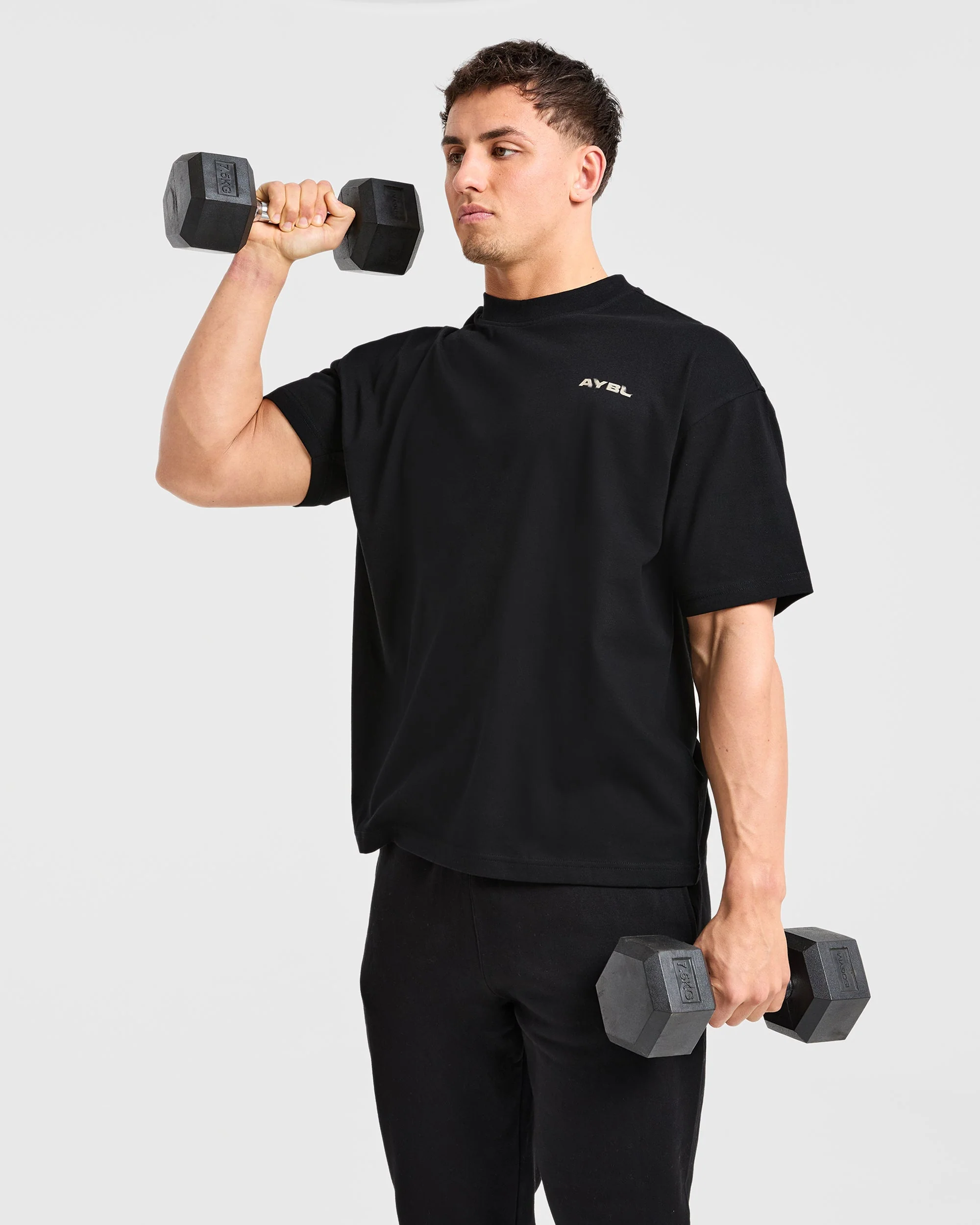 Blur Oversized T Shirt - Noir - Image 7