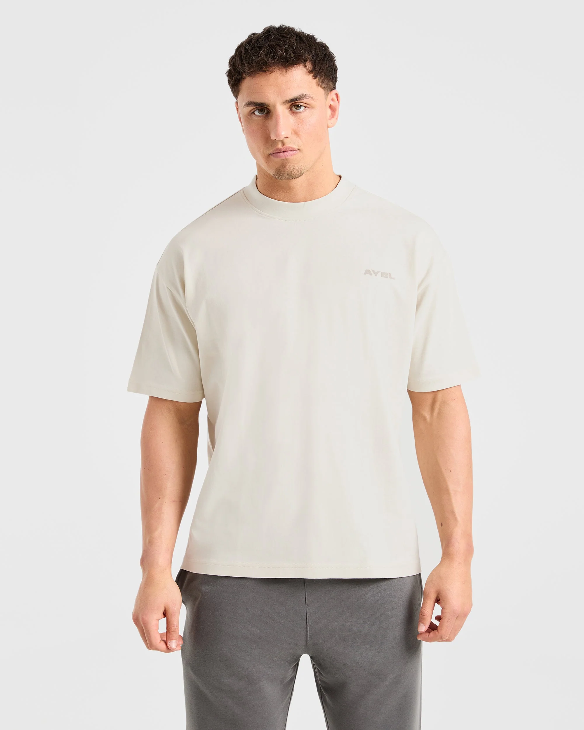 Blur Oversized T Shirt - Off Blanc - Image 2