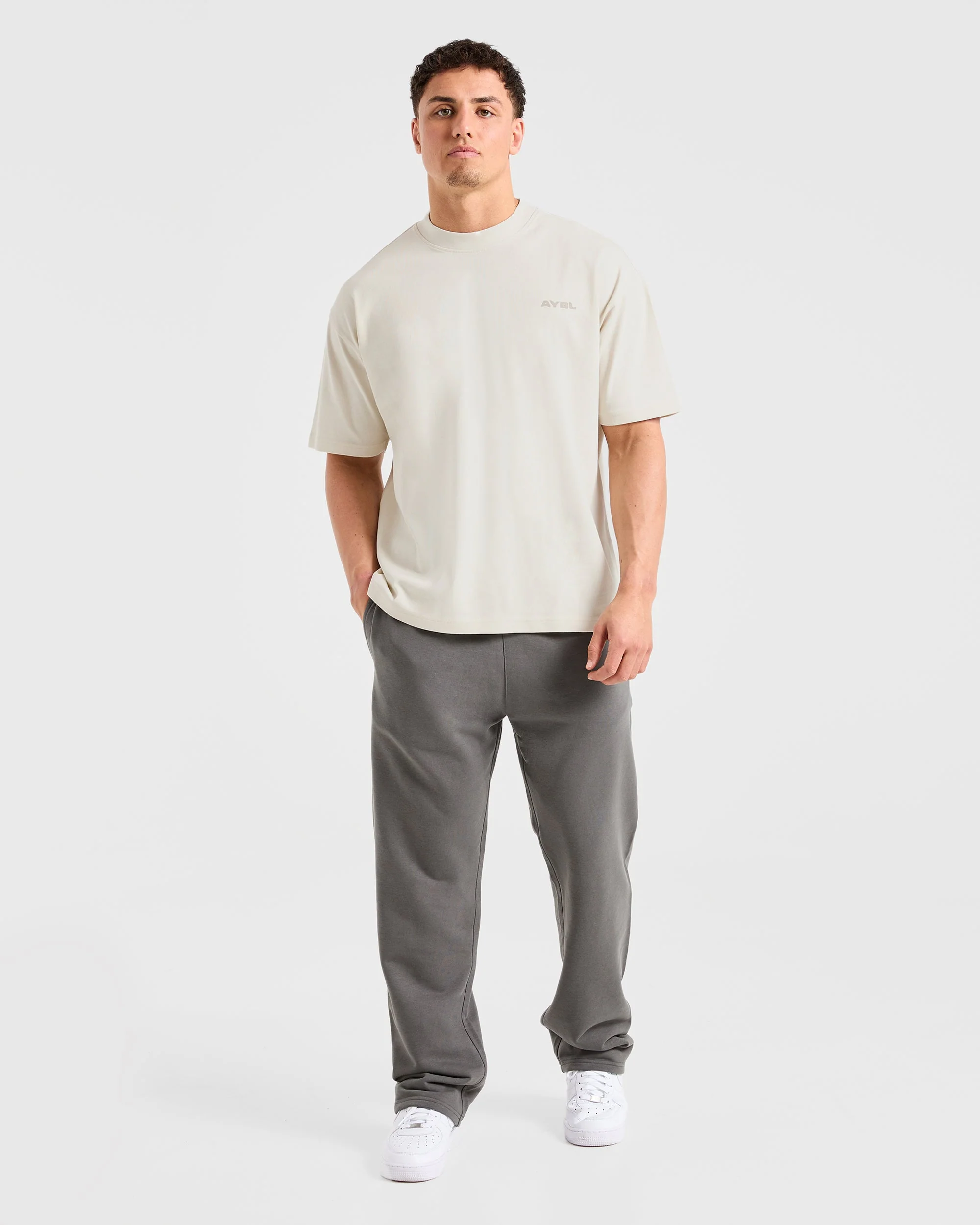 Blur Oversized T Shirt - Off Blanc - Image 4