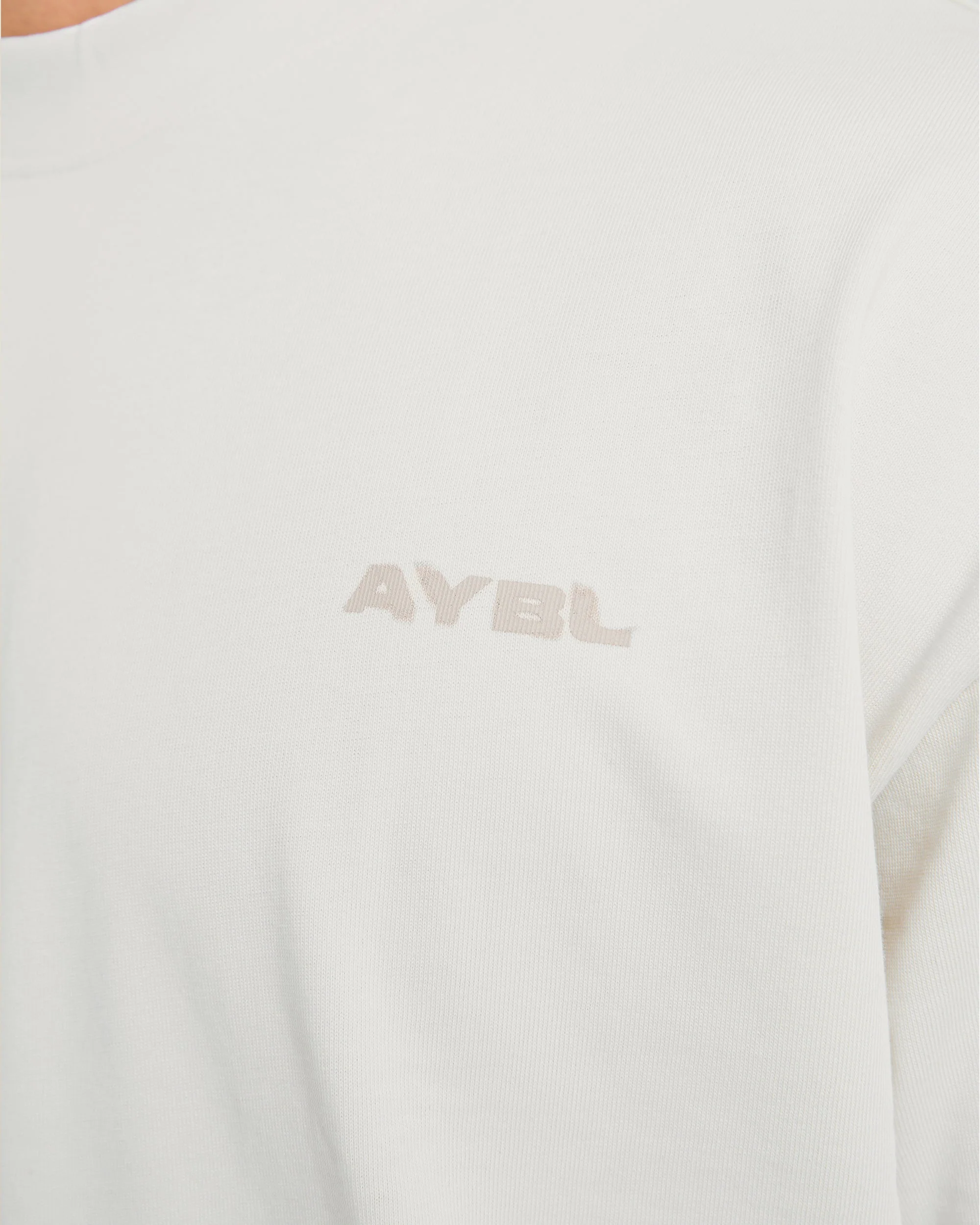 Blur Oversized T Shirt - Off Blanc - Image 6