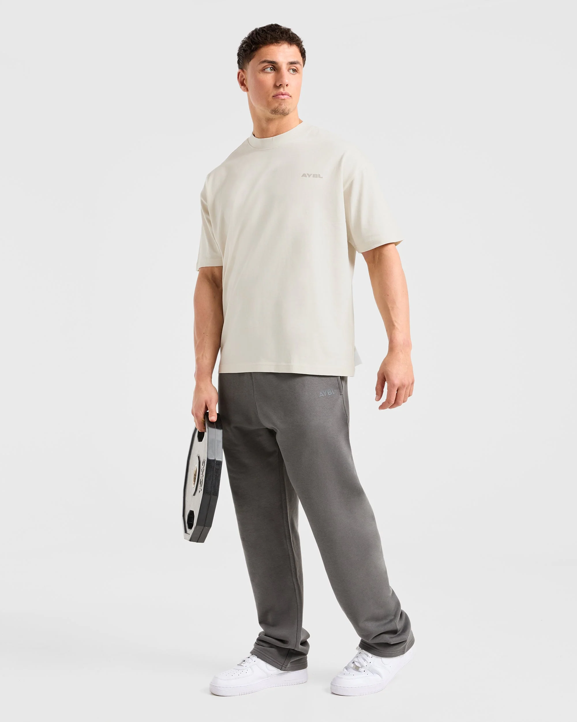 Blur Oversized T Shirt - Off Blanc - Image 7