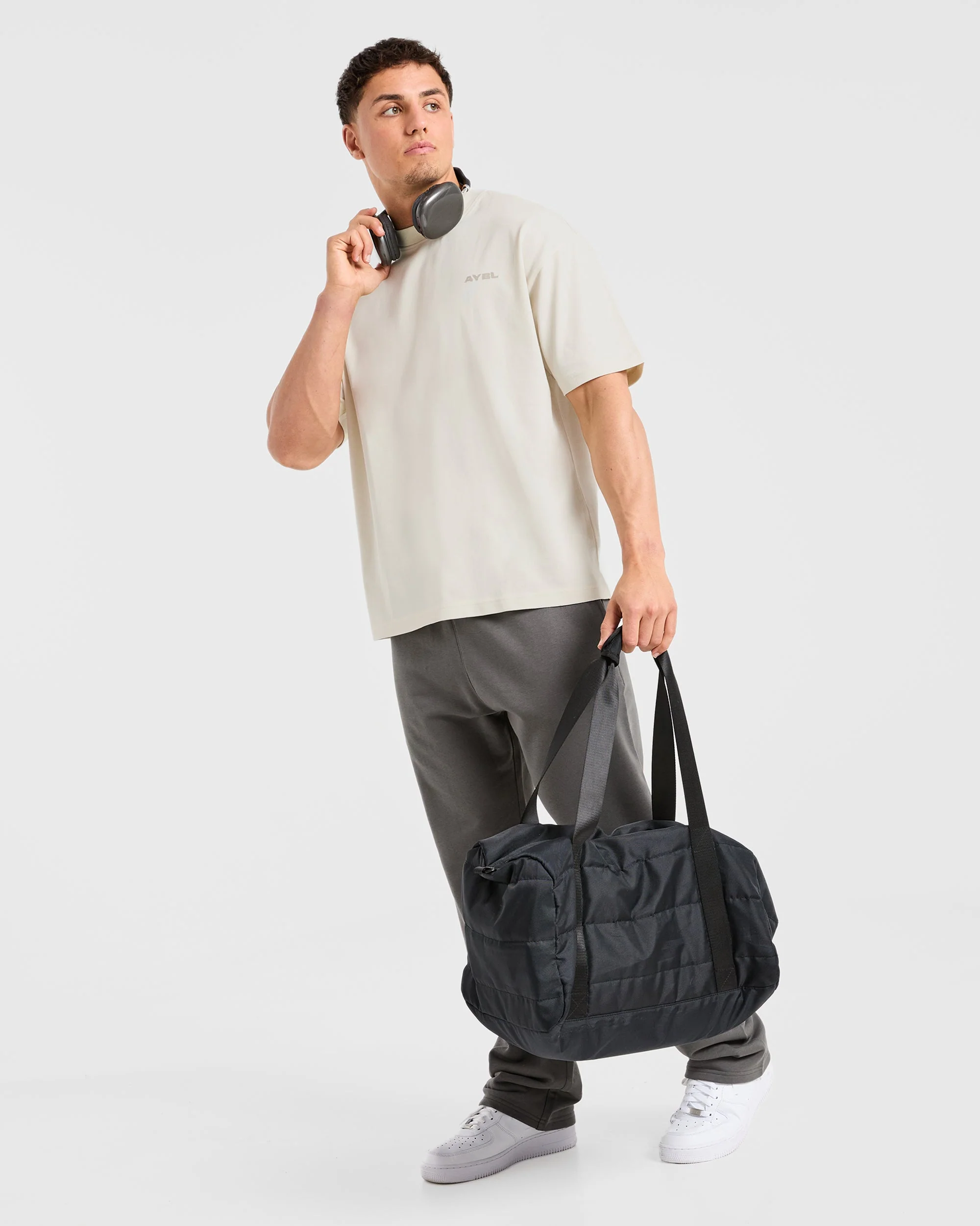 Blur Oversized T Shirt - Off Blanc - Image 8