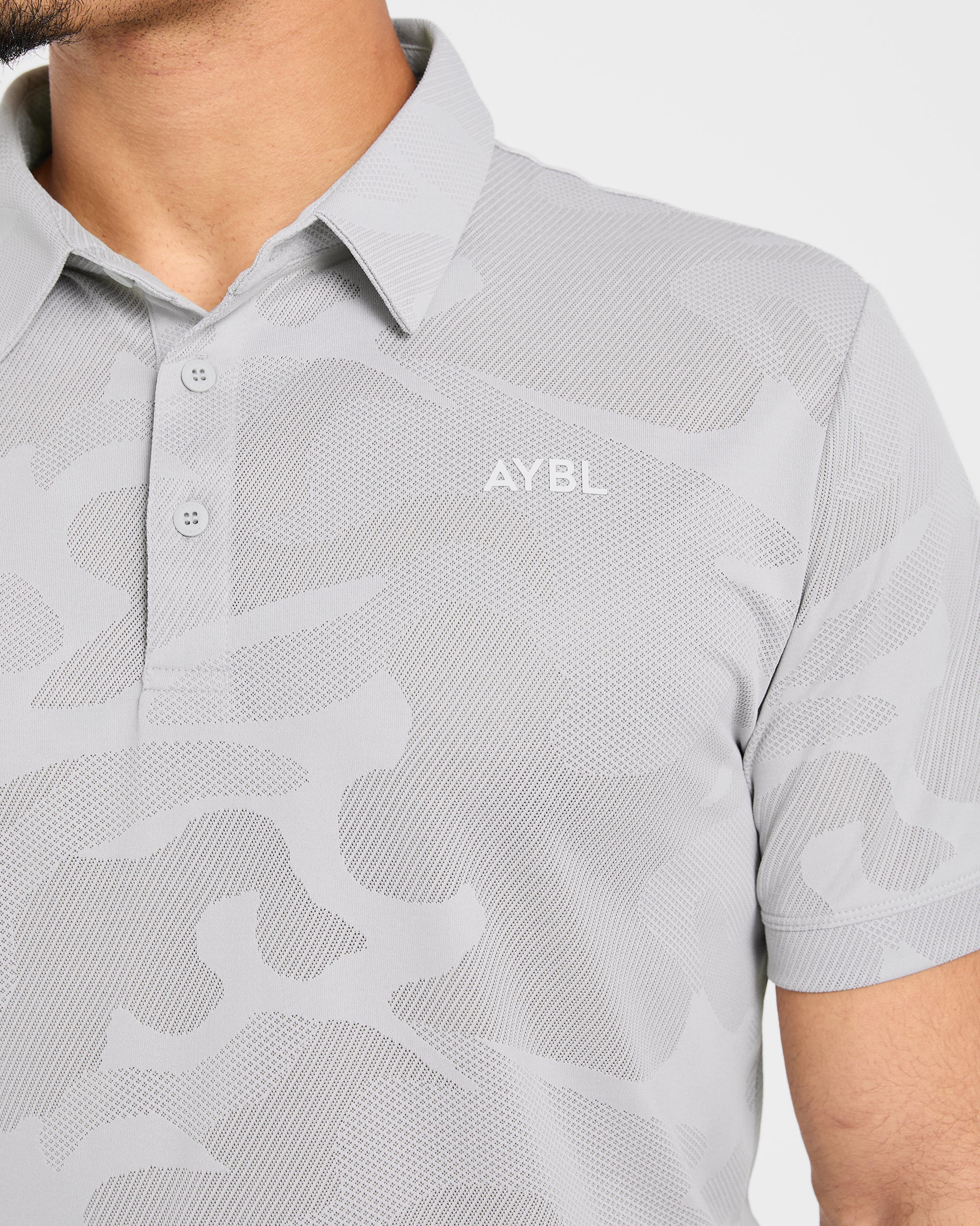Camo Polo - Ice Gris - Image 5