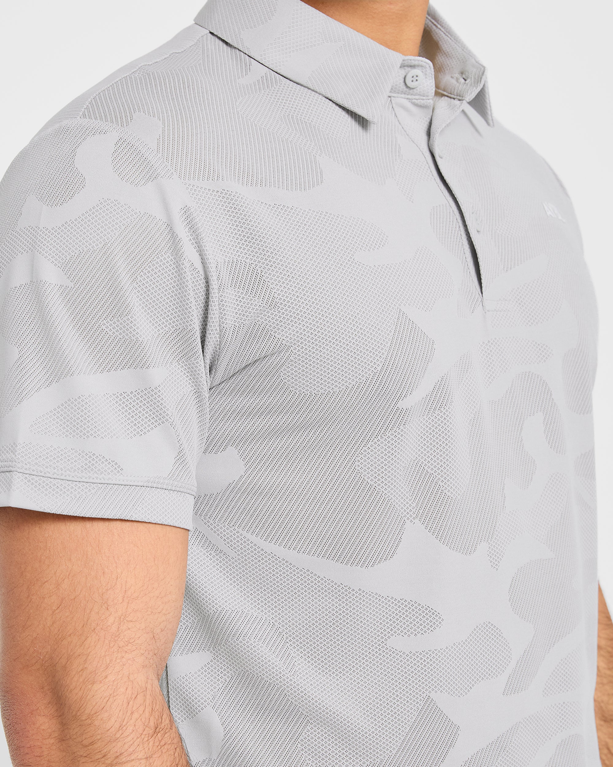 Camo Polo - Ice Gris - Image 6