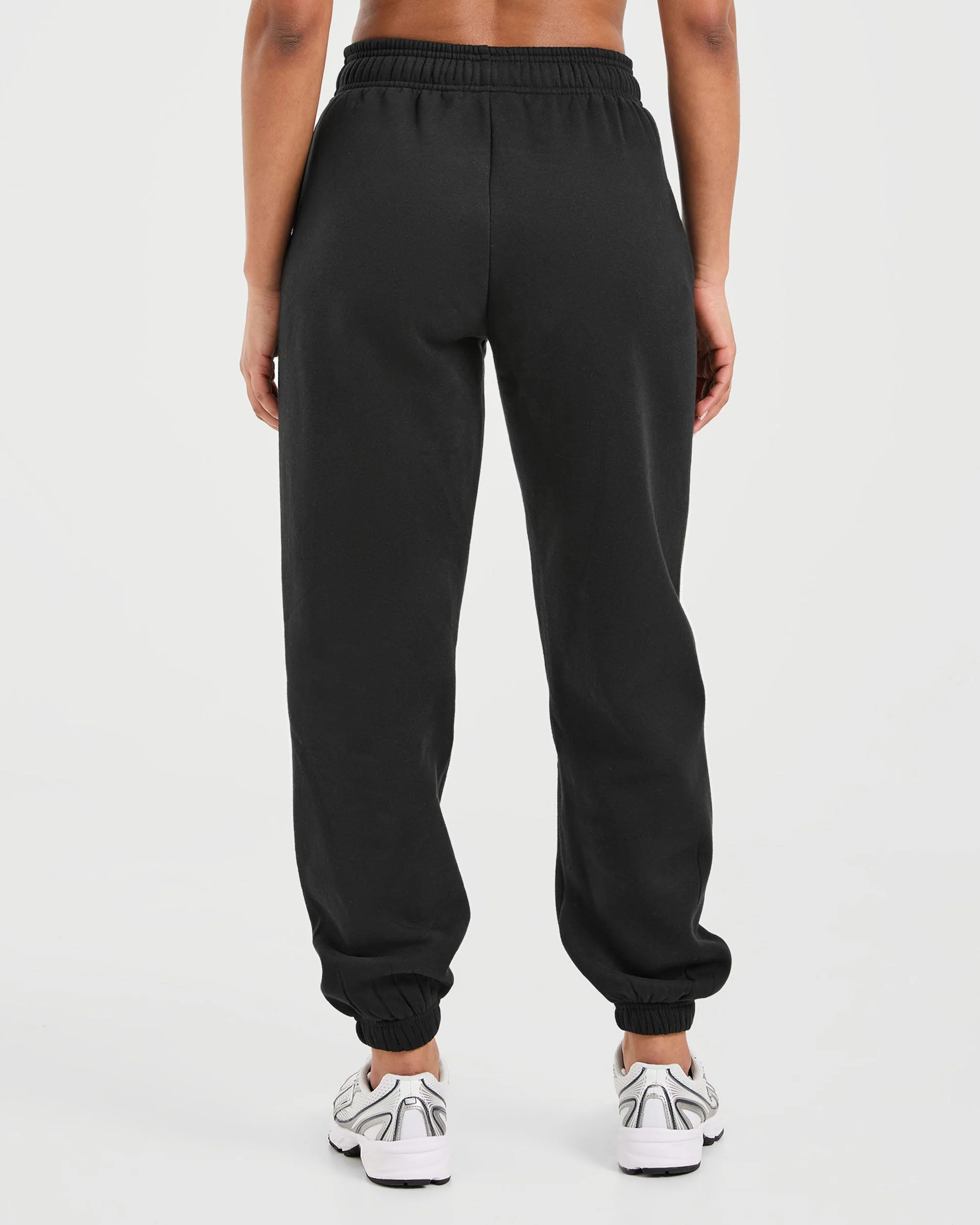 Classic Plush Oversized Joggers - Noir - Image 2