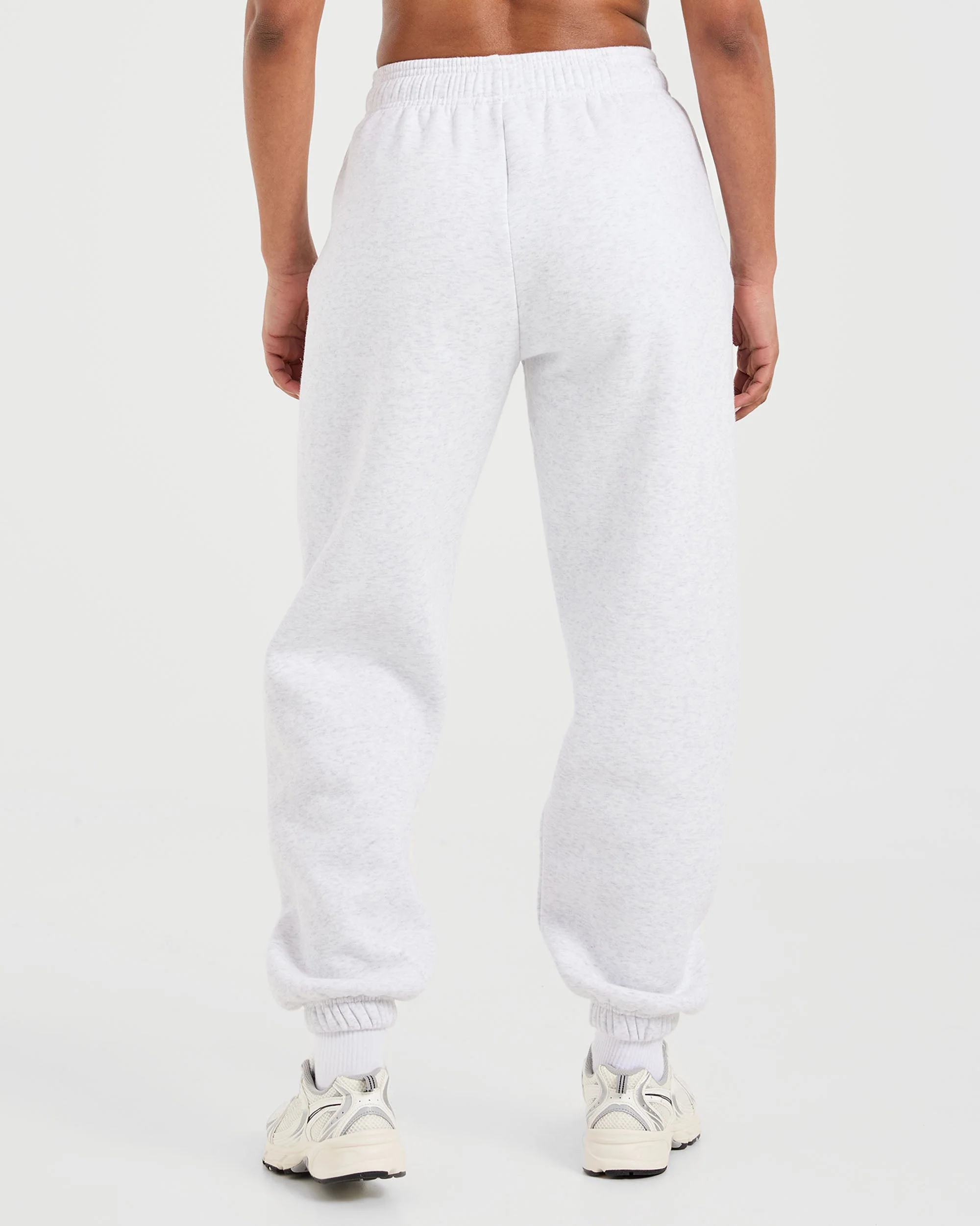 Classic Plush Oversized Joggers - Heather Gris - Image 2