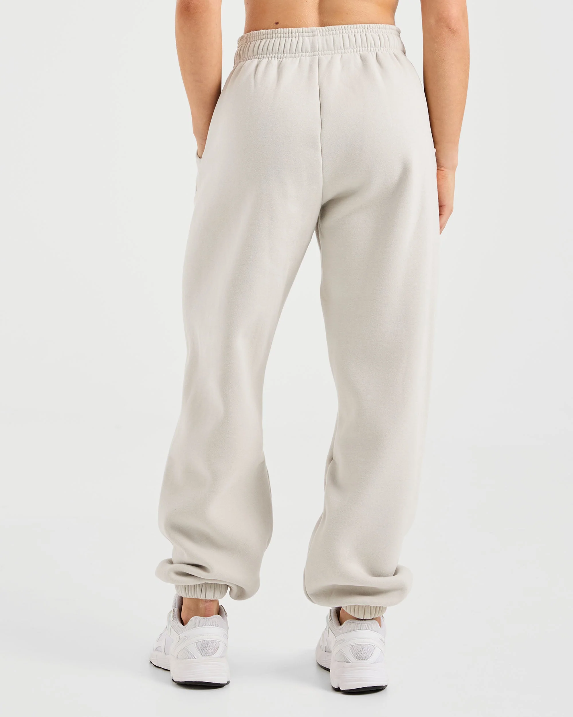 Classic Plush Oversized Joggers - Sand - Image 2