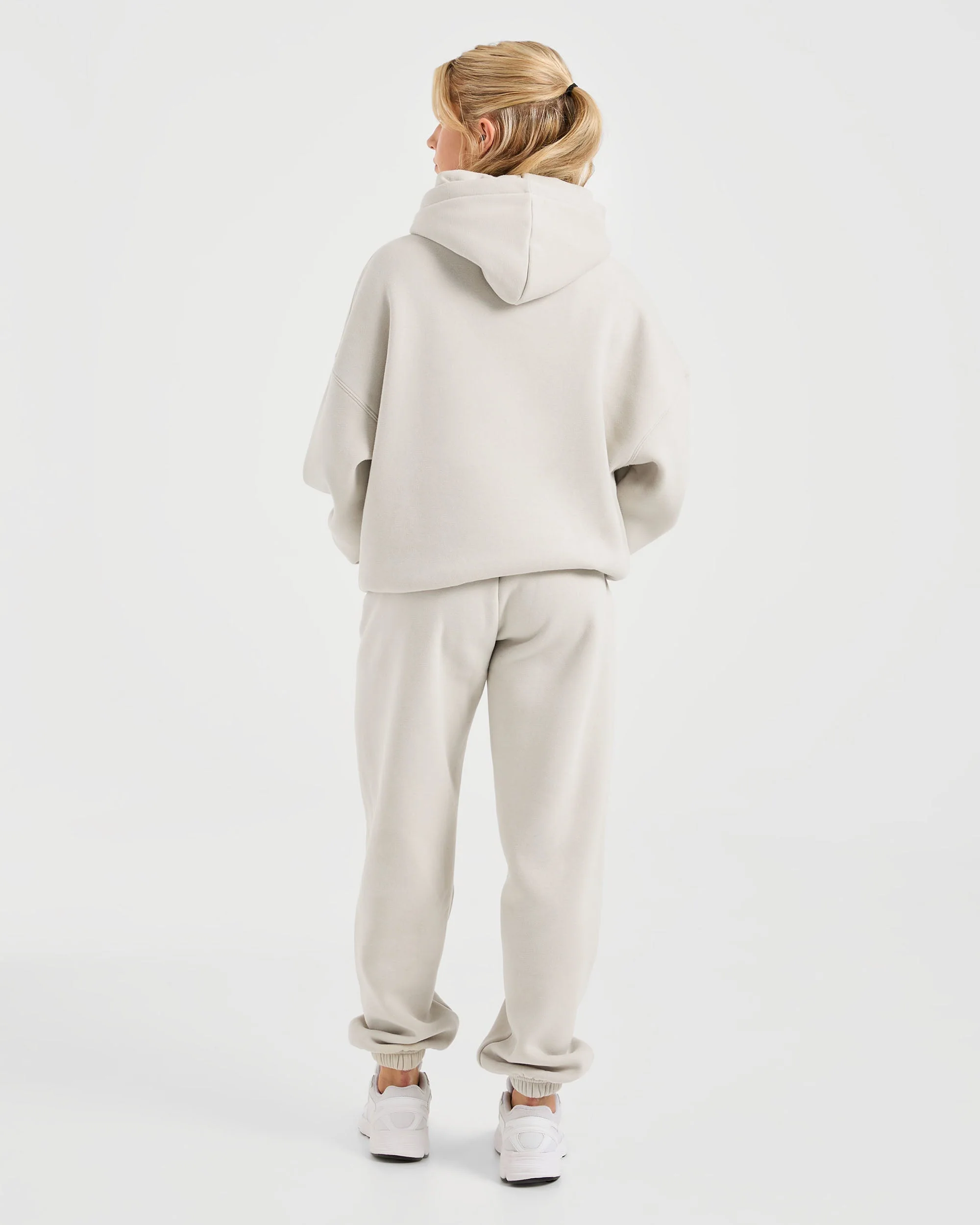 Classic Plush Oversized Joggers - Sand - Image 4
